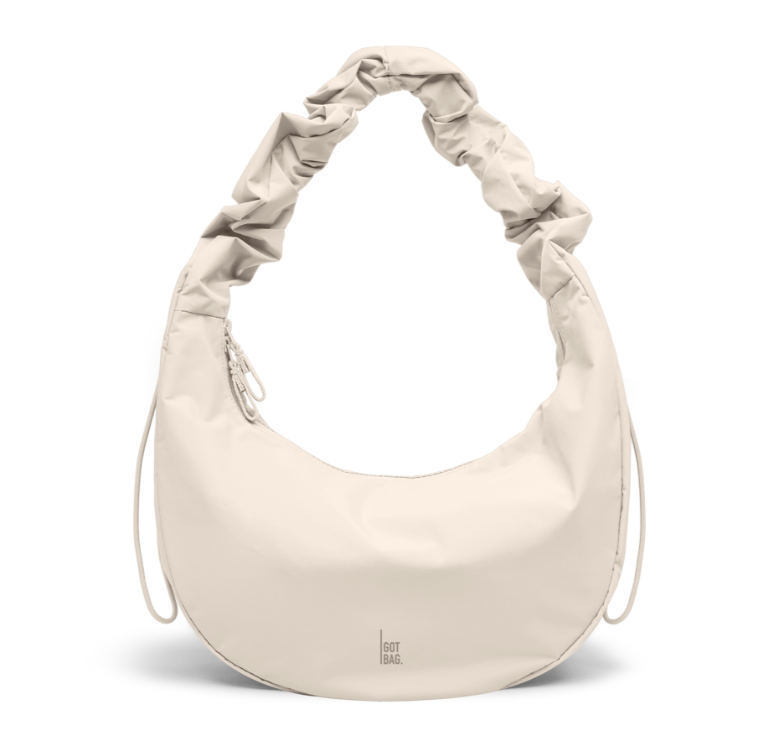 GOT BAG Moon Bag Ruffle soft shell monochrome