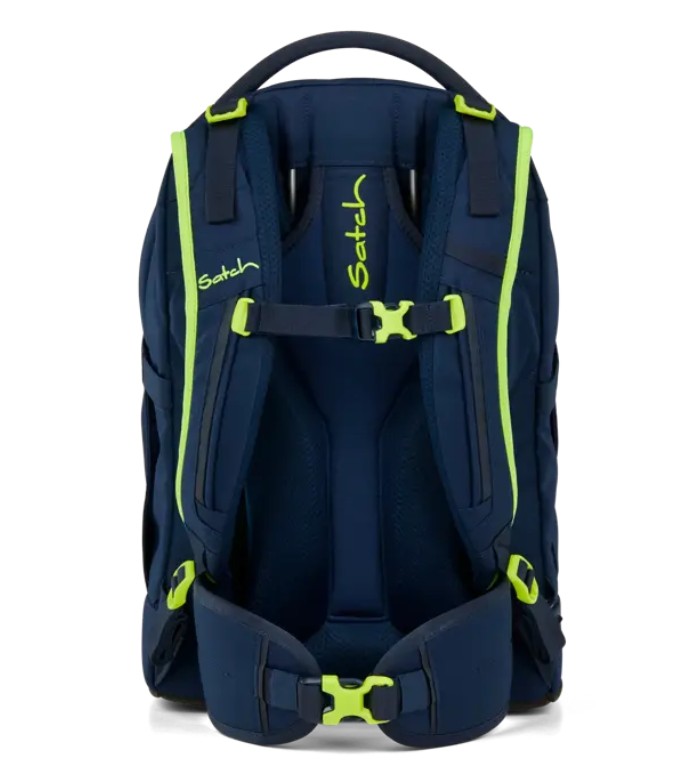 Satch Schulrucksack Toxic Yellow