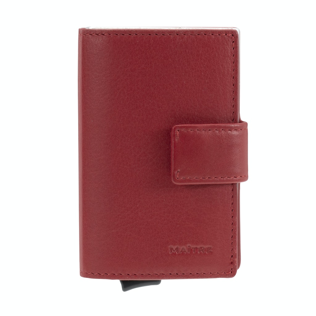 Maitre Kreditkartenetui F3 C-Two E-Cage Sv8F rot