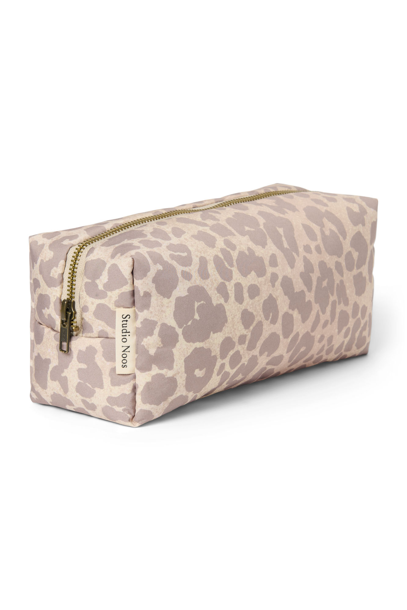 Studio Noos Puffy Pouch Beige Leopard