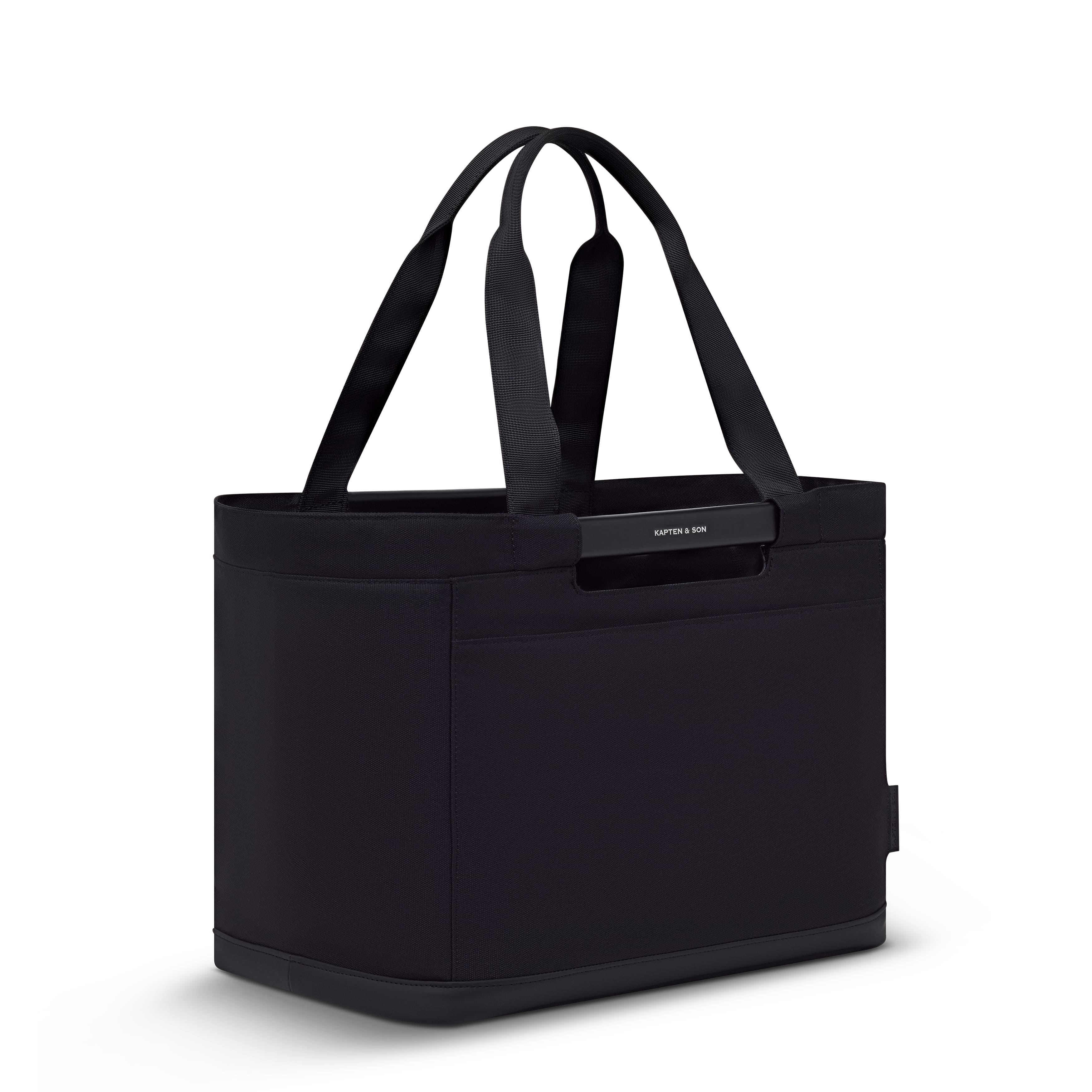 Kapten & Son Vaasa Shopping Basket All Black Kapten & Son Vaasa Shopping Basket All Black