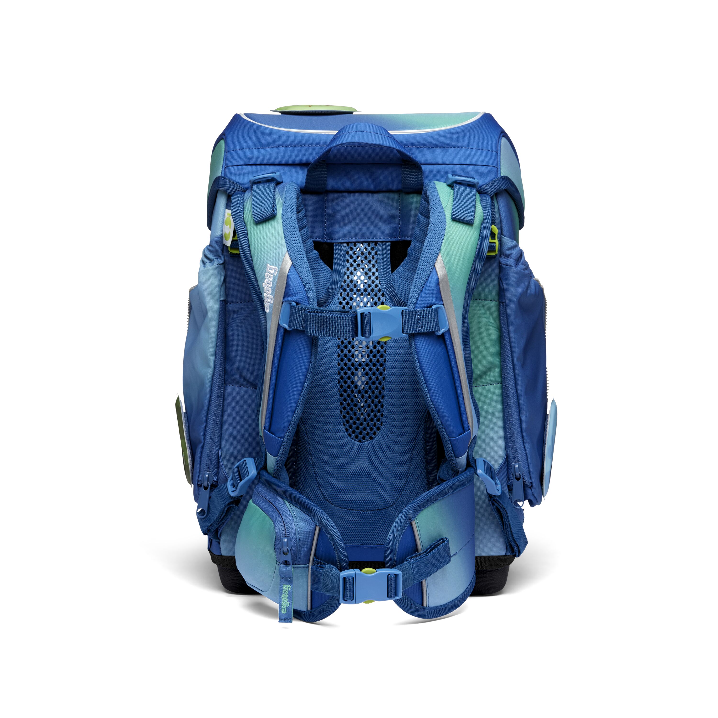 Ergobag Cubo Colour Splash Edition Schulranzen-Set DschungelfieBär