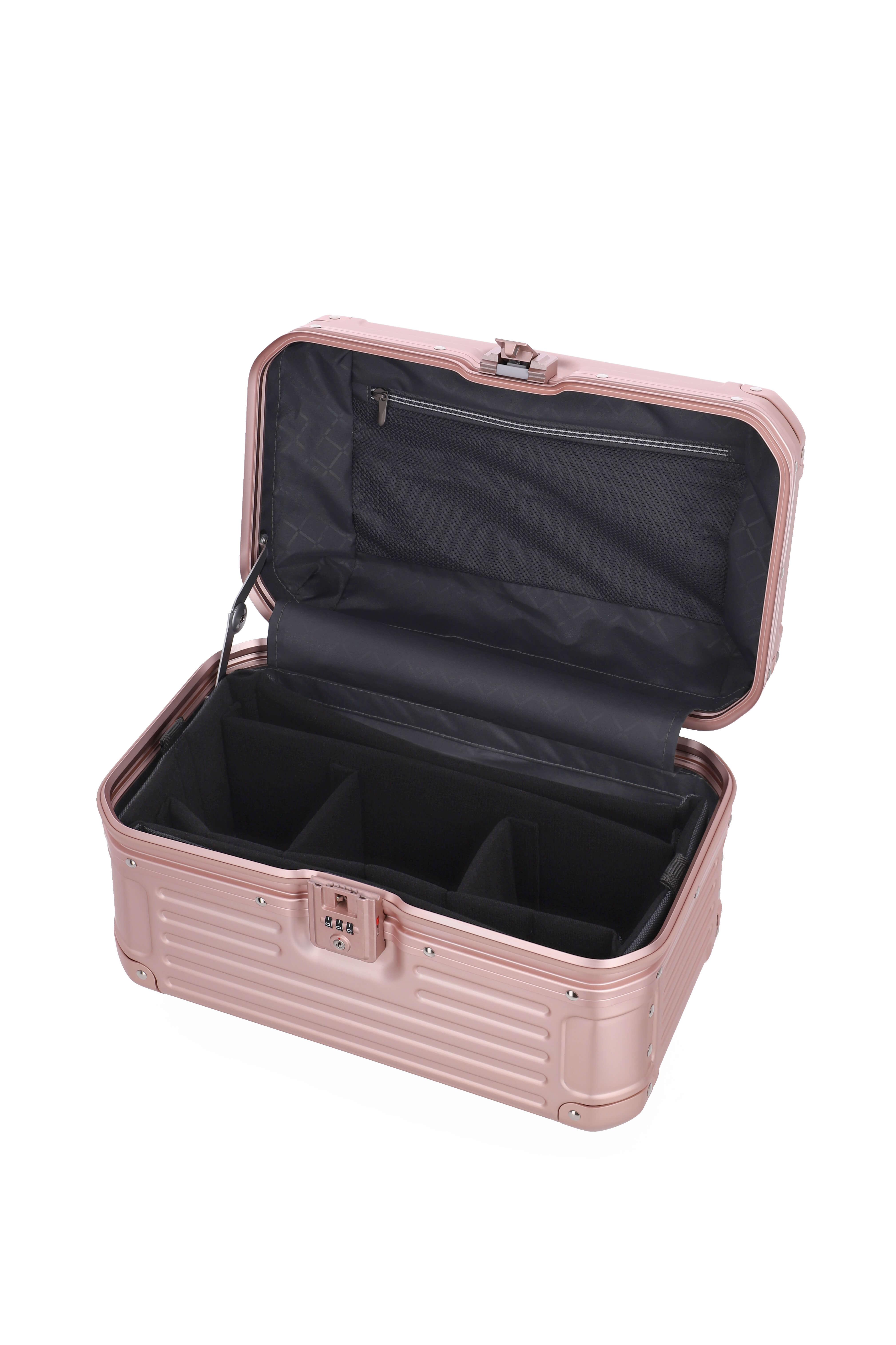 Travelite Next Aluminium Beautycase rose