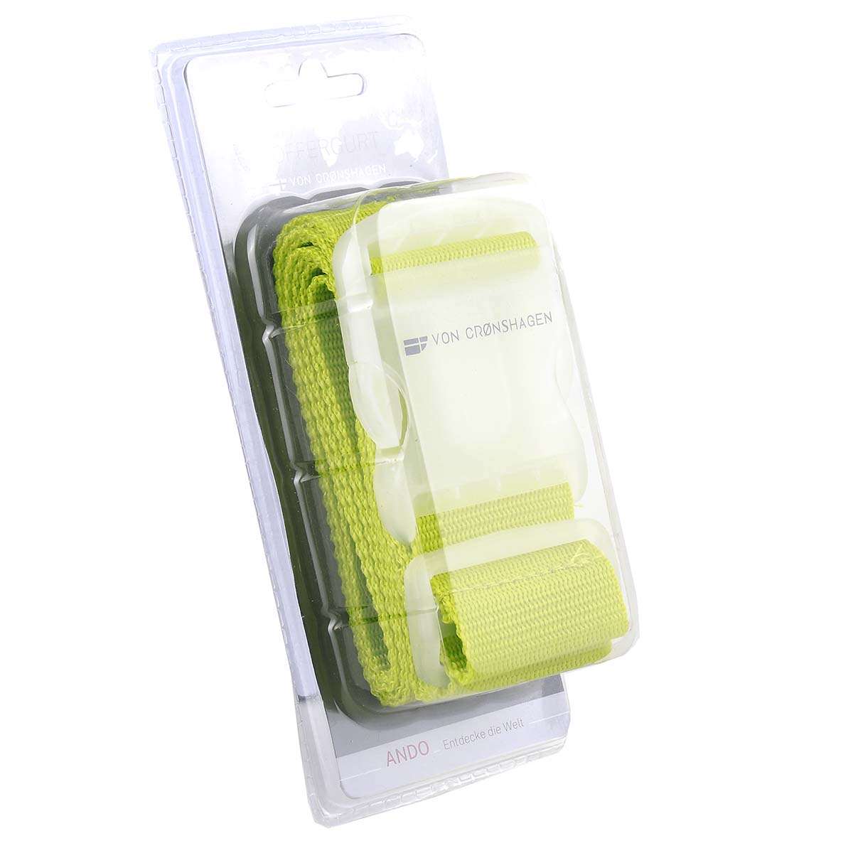 von Cronshagen Koffergurt Lemongreen