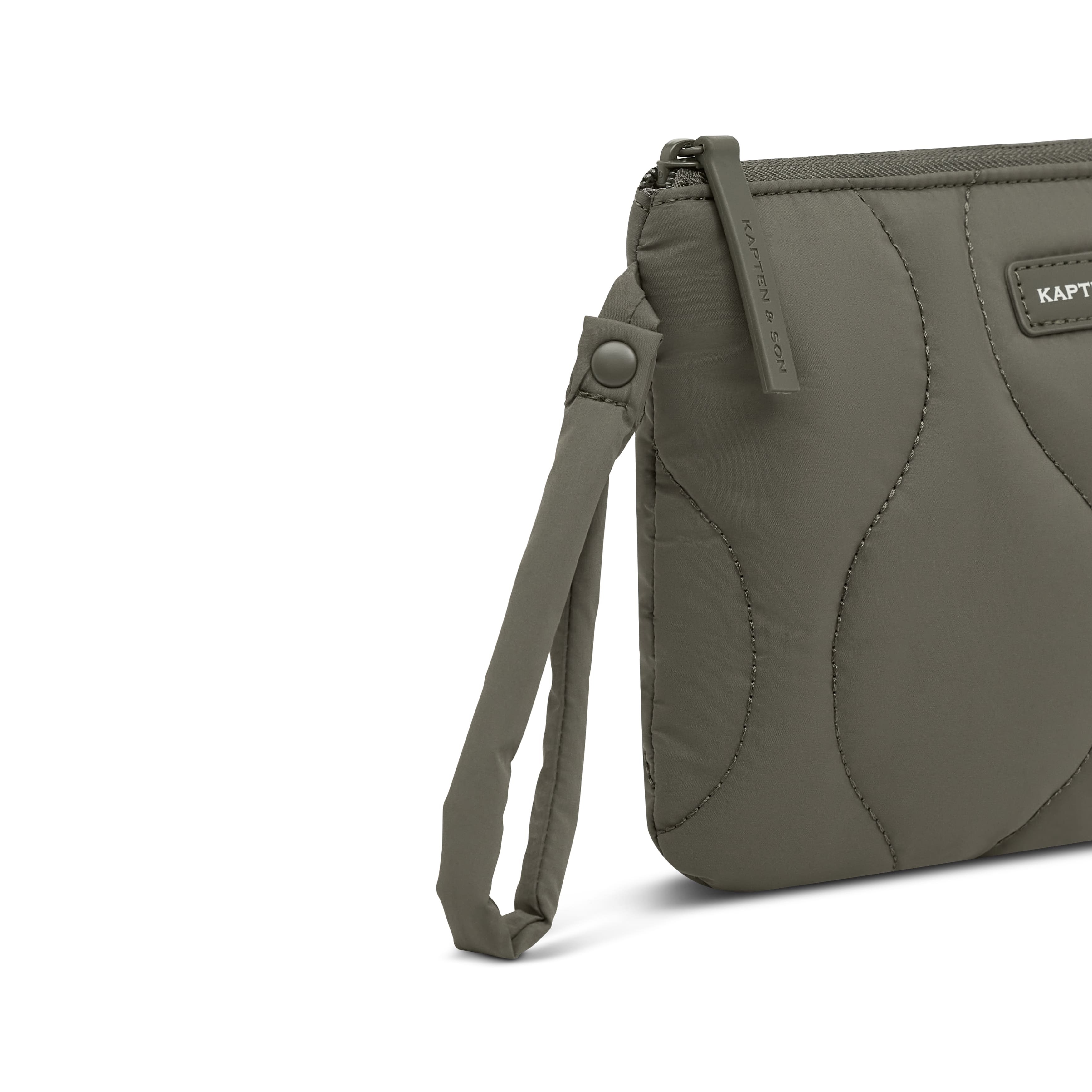 Kapten & Son Essentials Pouch Quilted khaki