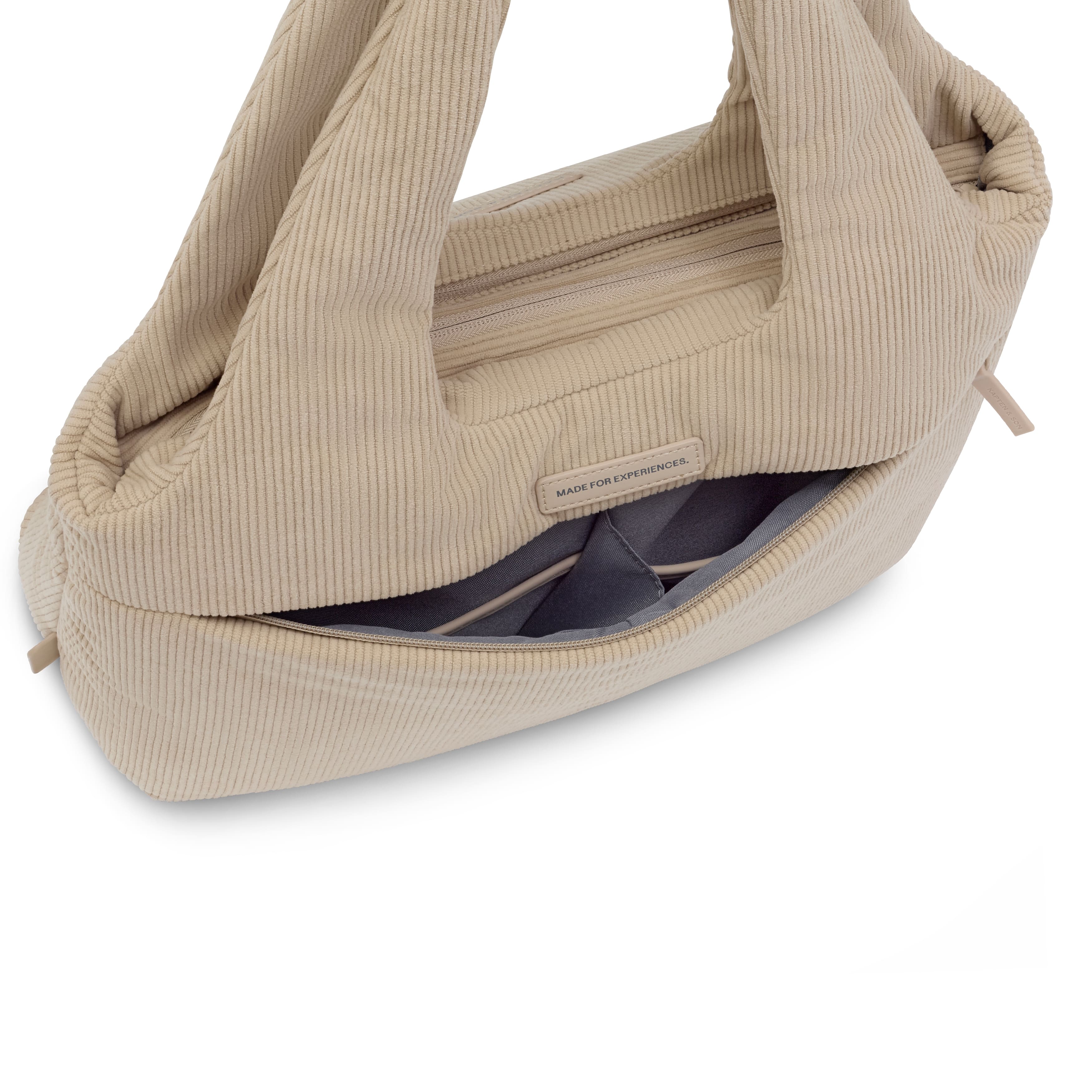 Kapten & Son Skara Cloud Shopper Cord dusty sand