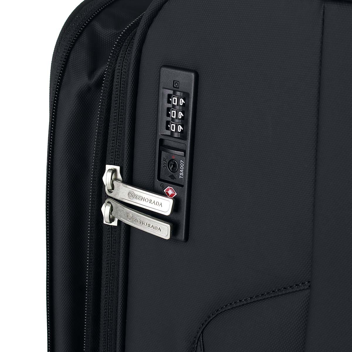 Kenorada Trolley Lightstyler 80cm black/neon green