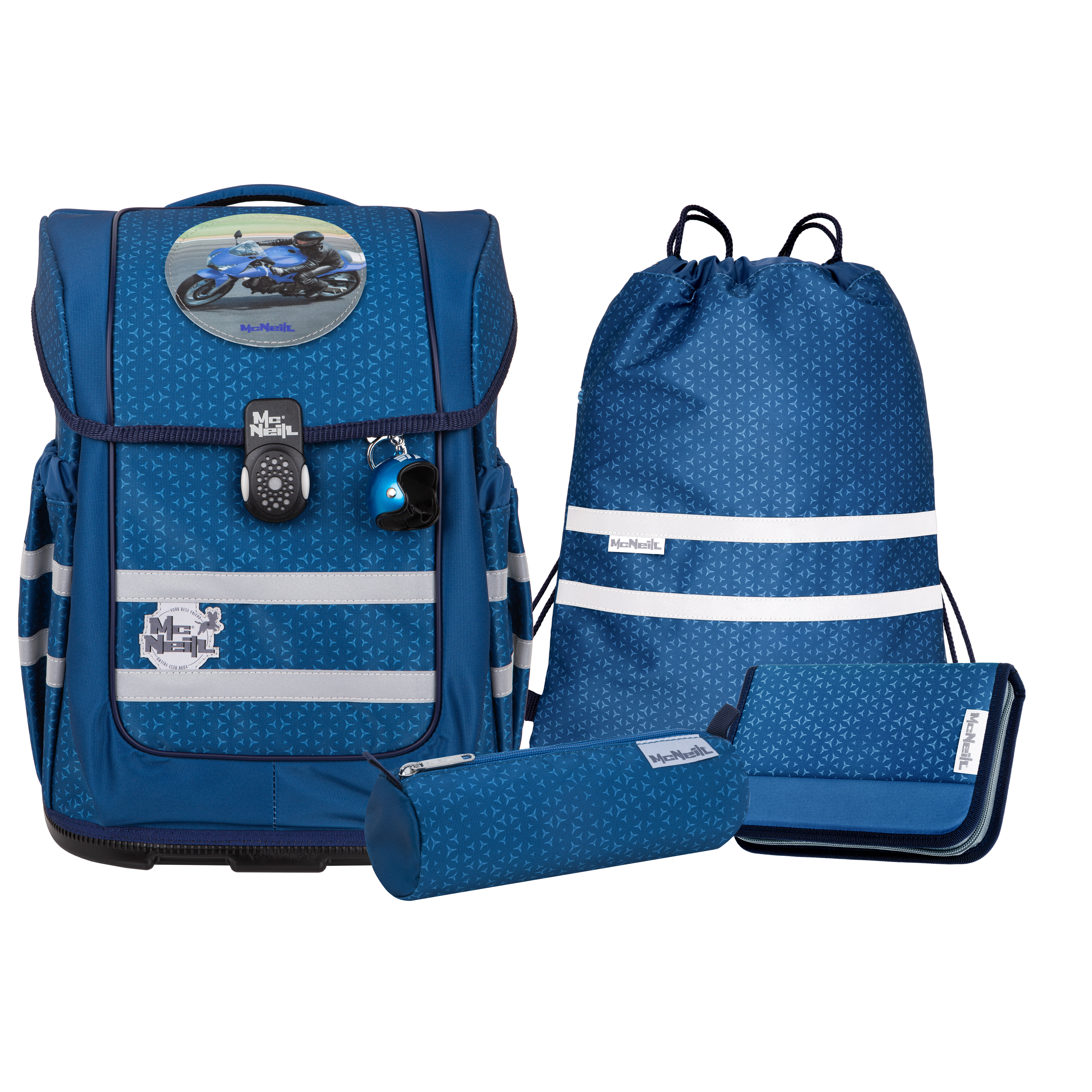 McNeill Schulranzen-Set Ergo Compacto TETRA