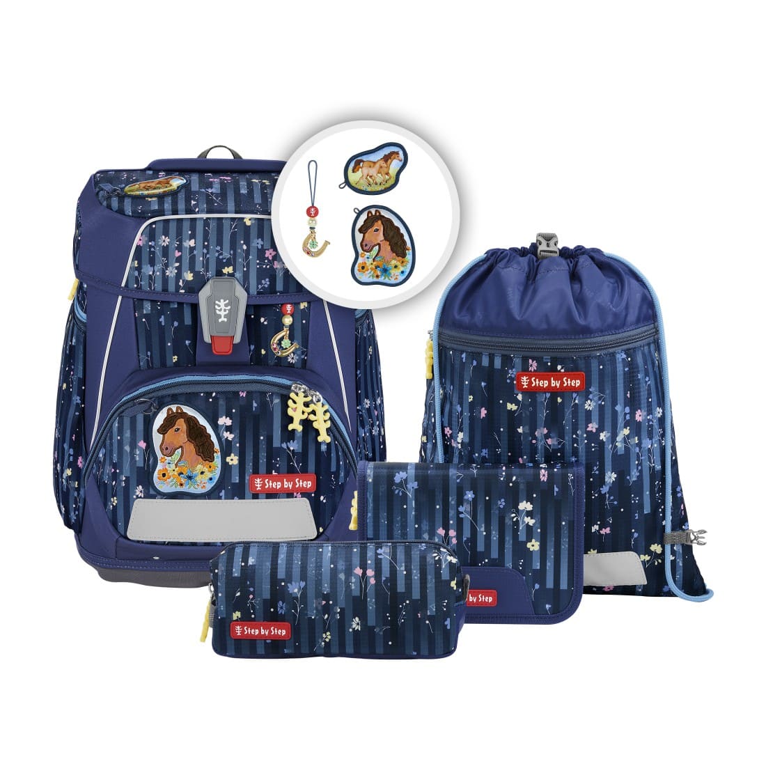 Step by Step Schulranzen-Set SPACE Horse Mila 2027