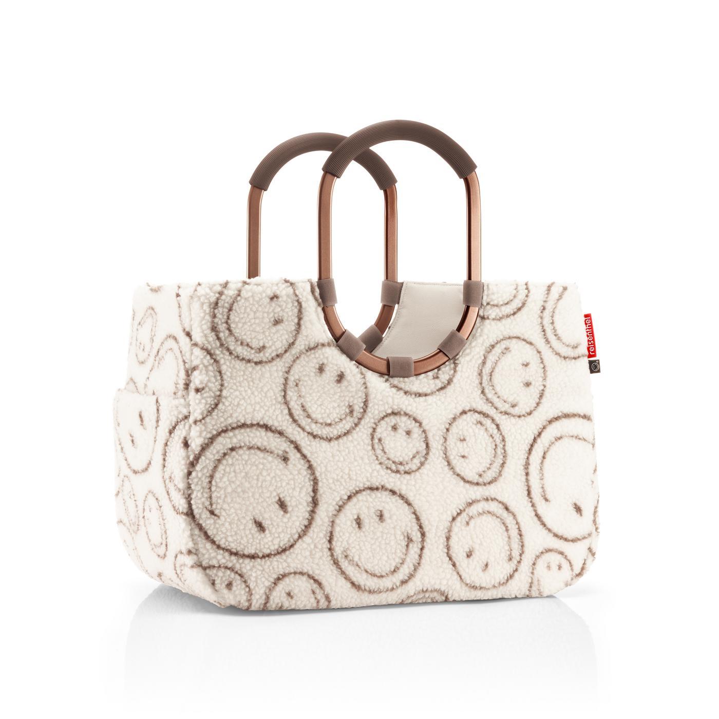 Reisenthel Loopshopper L Smiley Teddy Chocolate
