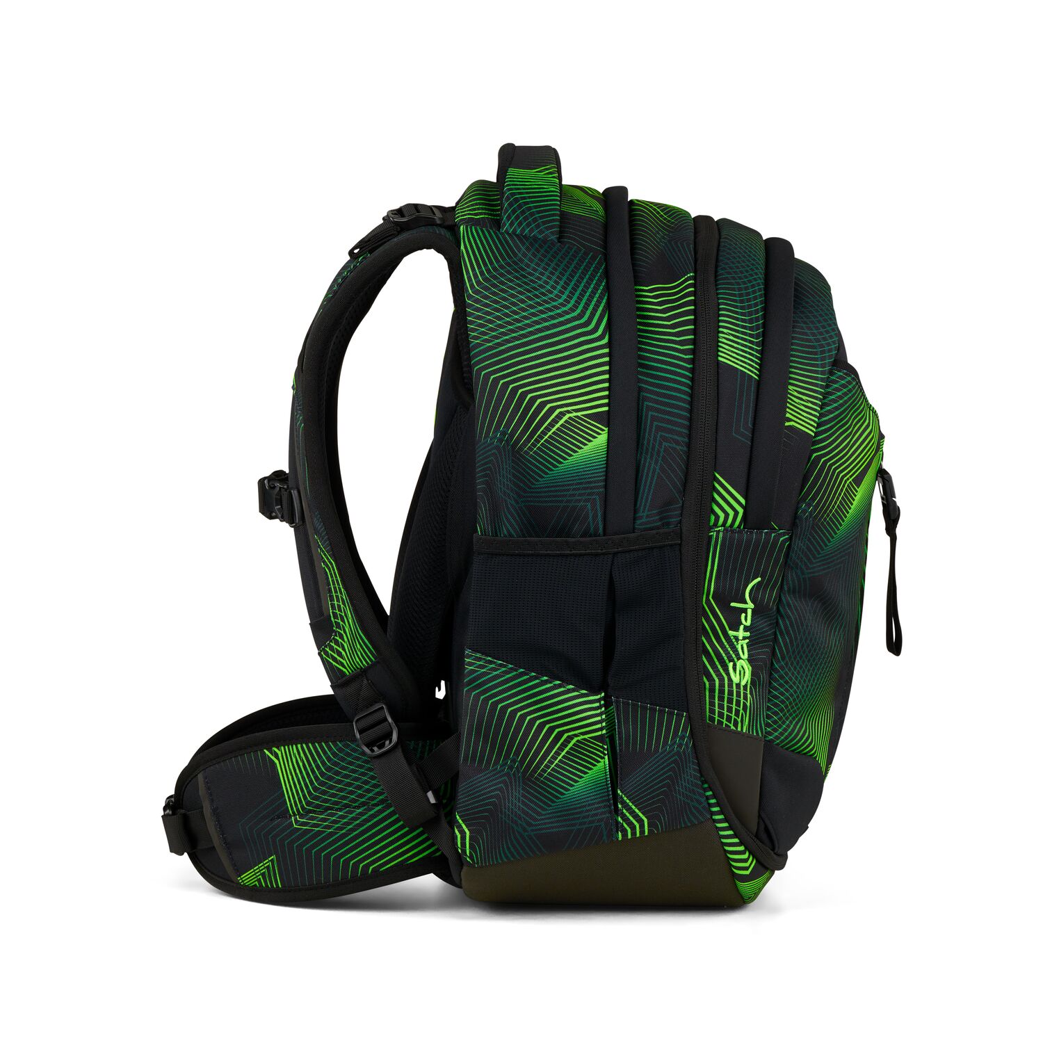 Satch Schulrucksack Match Seismic Green 2025