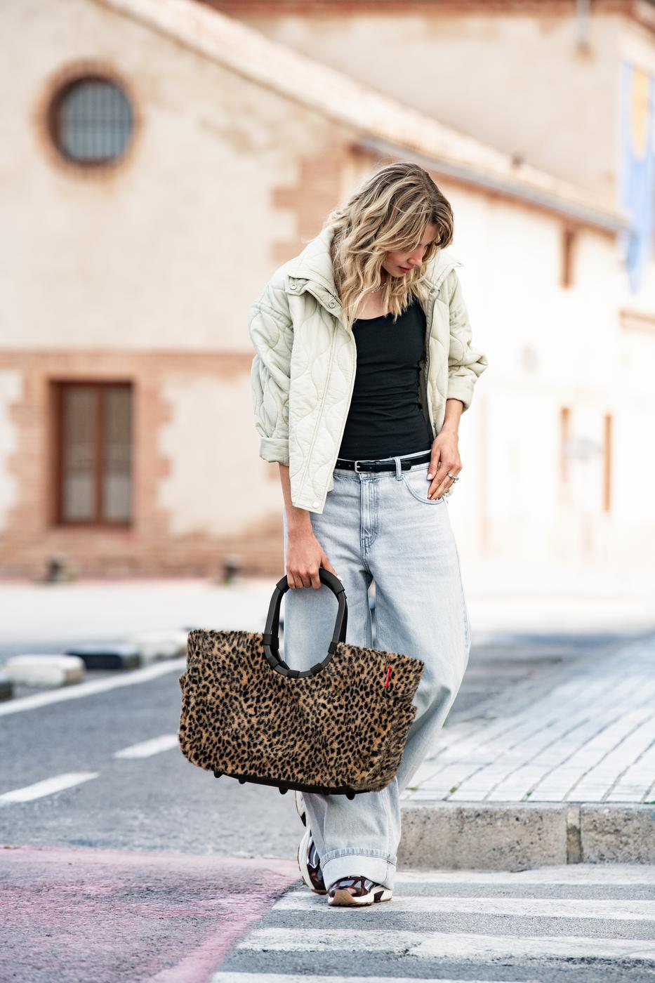Reisenthel Loopshopper L Leo Fake Fur