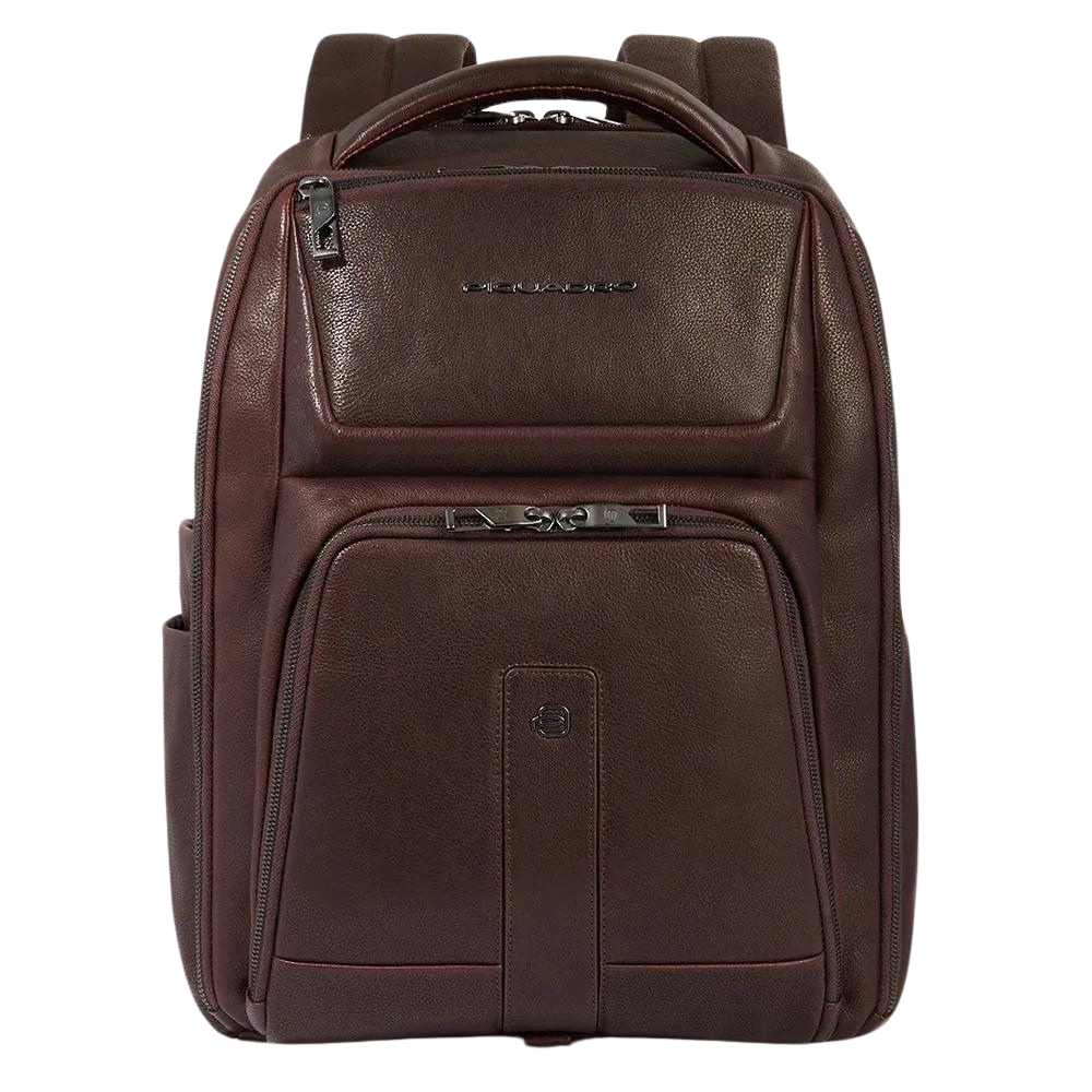 Piquadro Laptoprucksack Carl dunkelbraun