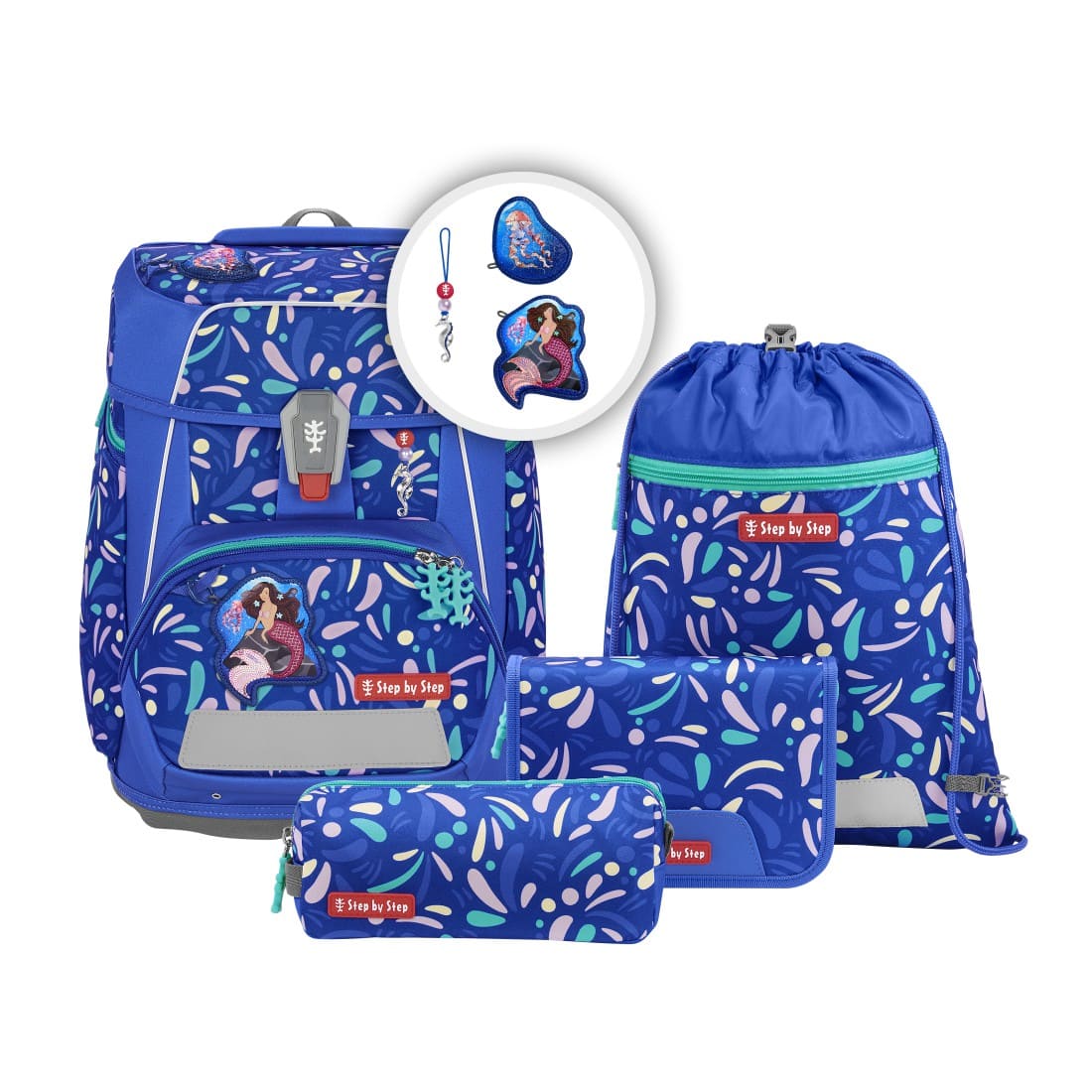 Step by Step Schulranzen-Set SPACE Mermaid Elara 2027