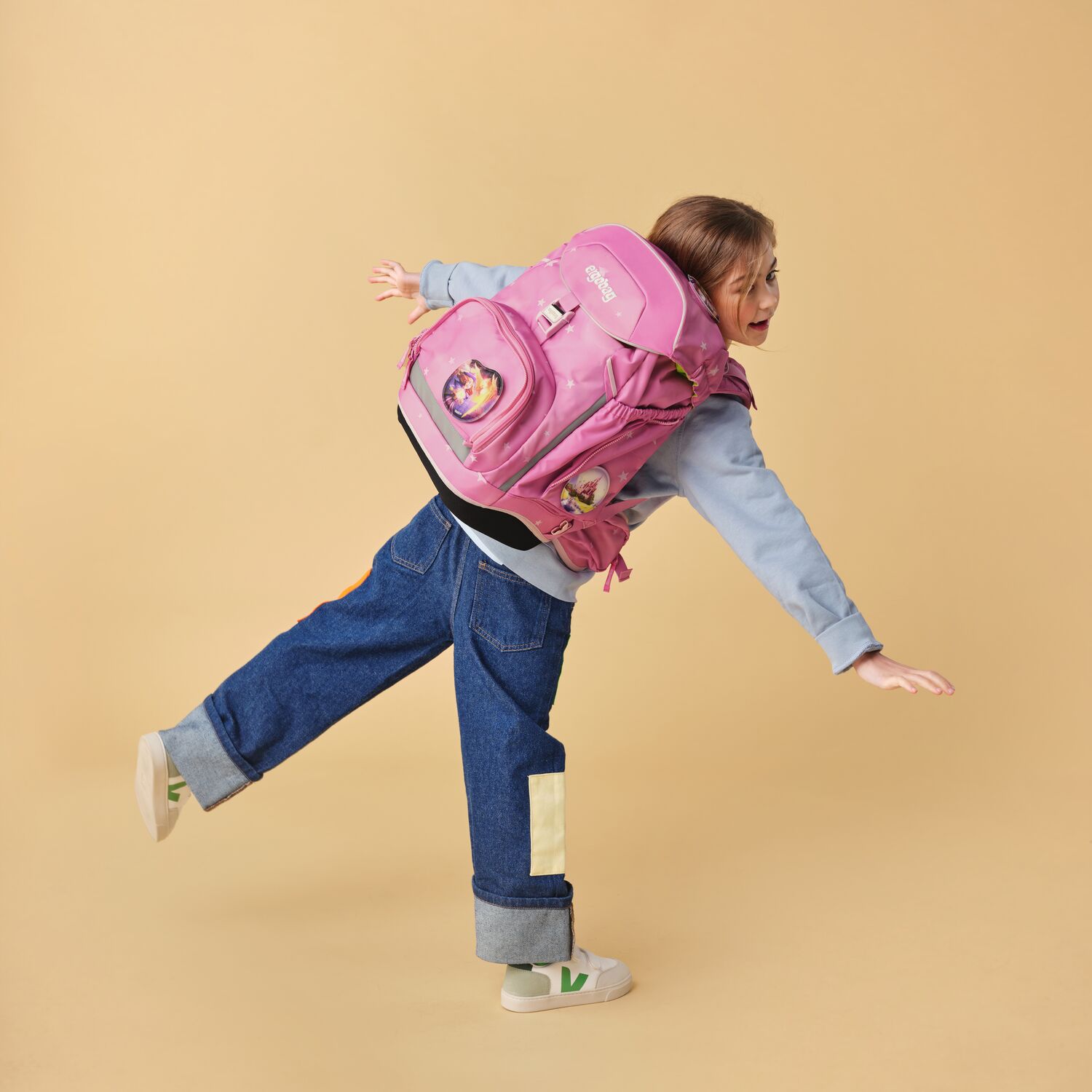 Ergobag Pack Schulrucksack-Set Wolkenzaubär 2025