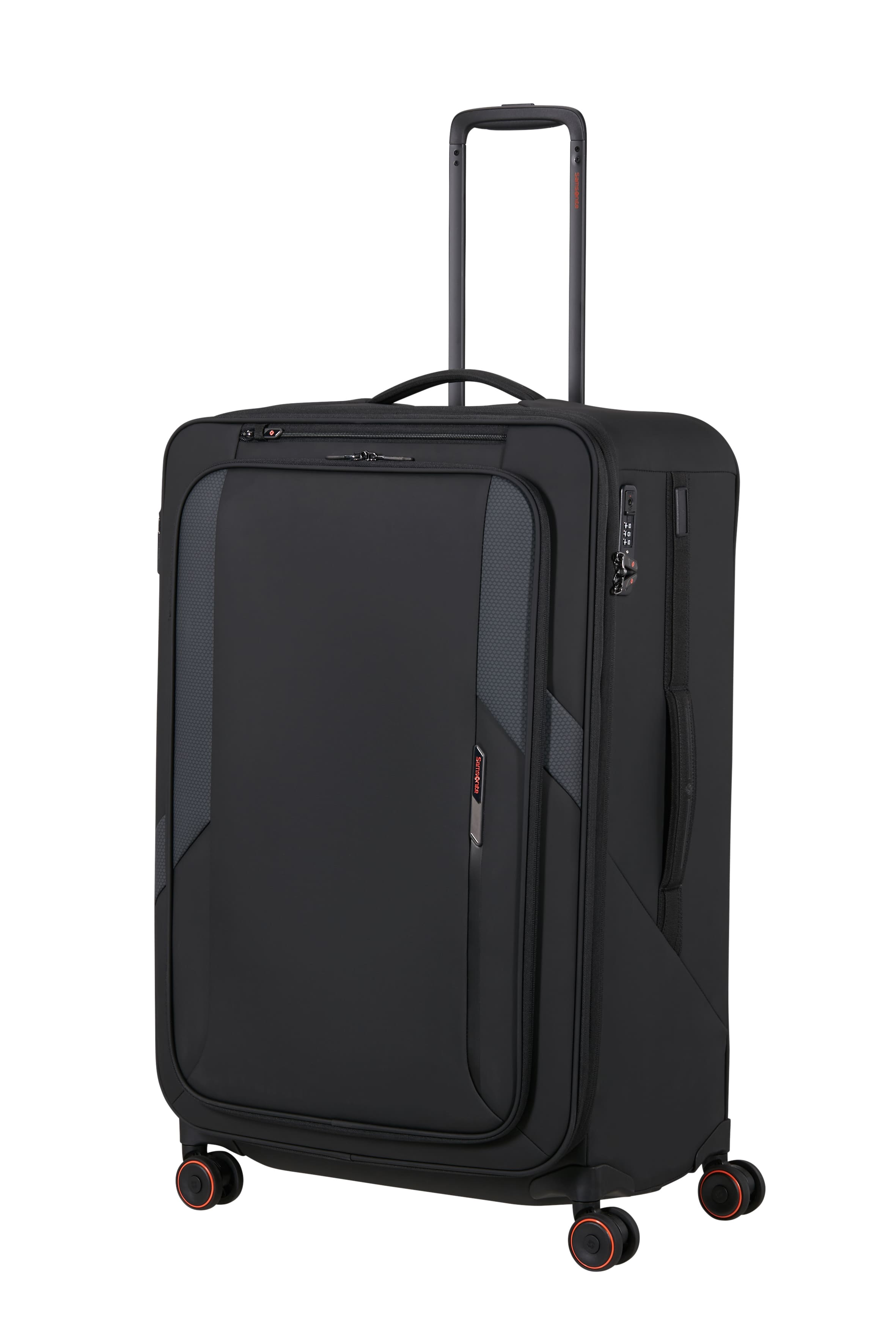 Samsonite Koffer Glazed L black