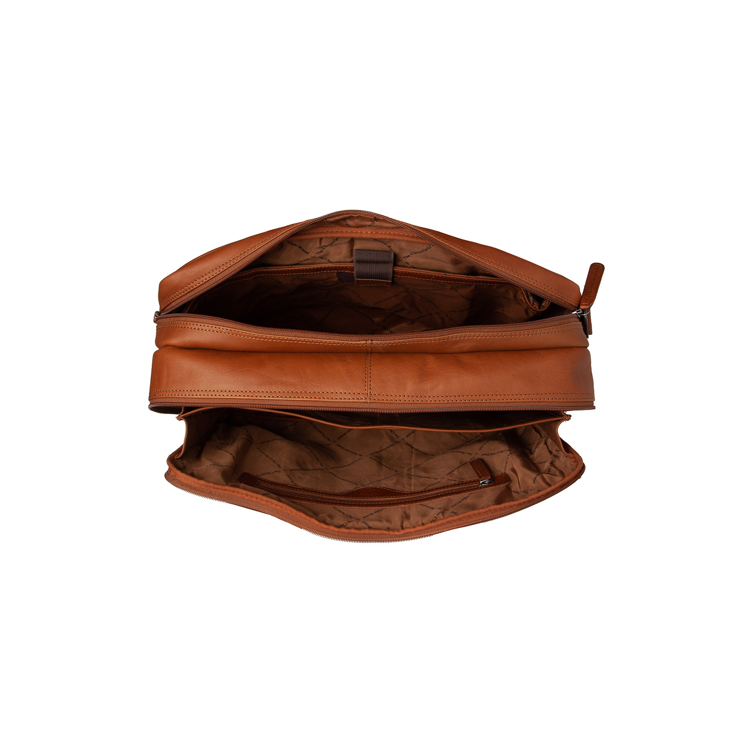 Chesterfield Laptoptasche Leder Ryan cognac