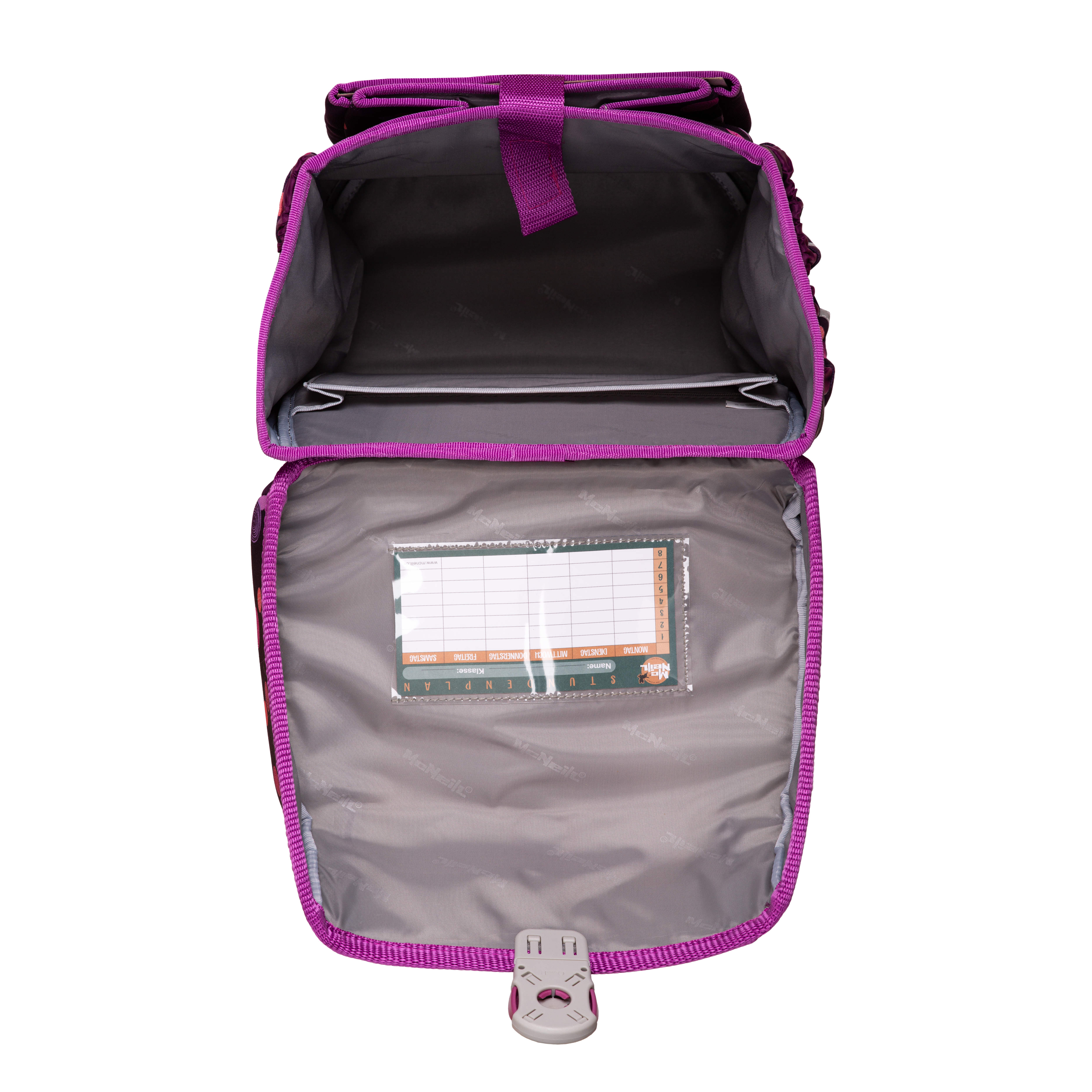 McNeill Schulranzen-Set Ergo Compacto RUBY