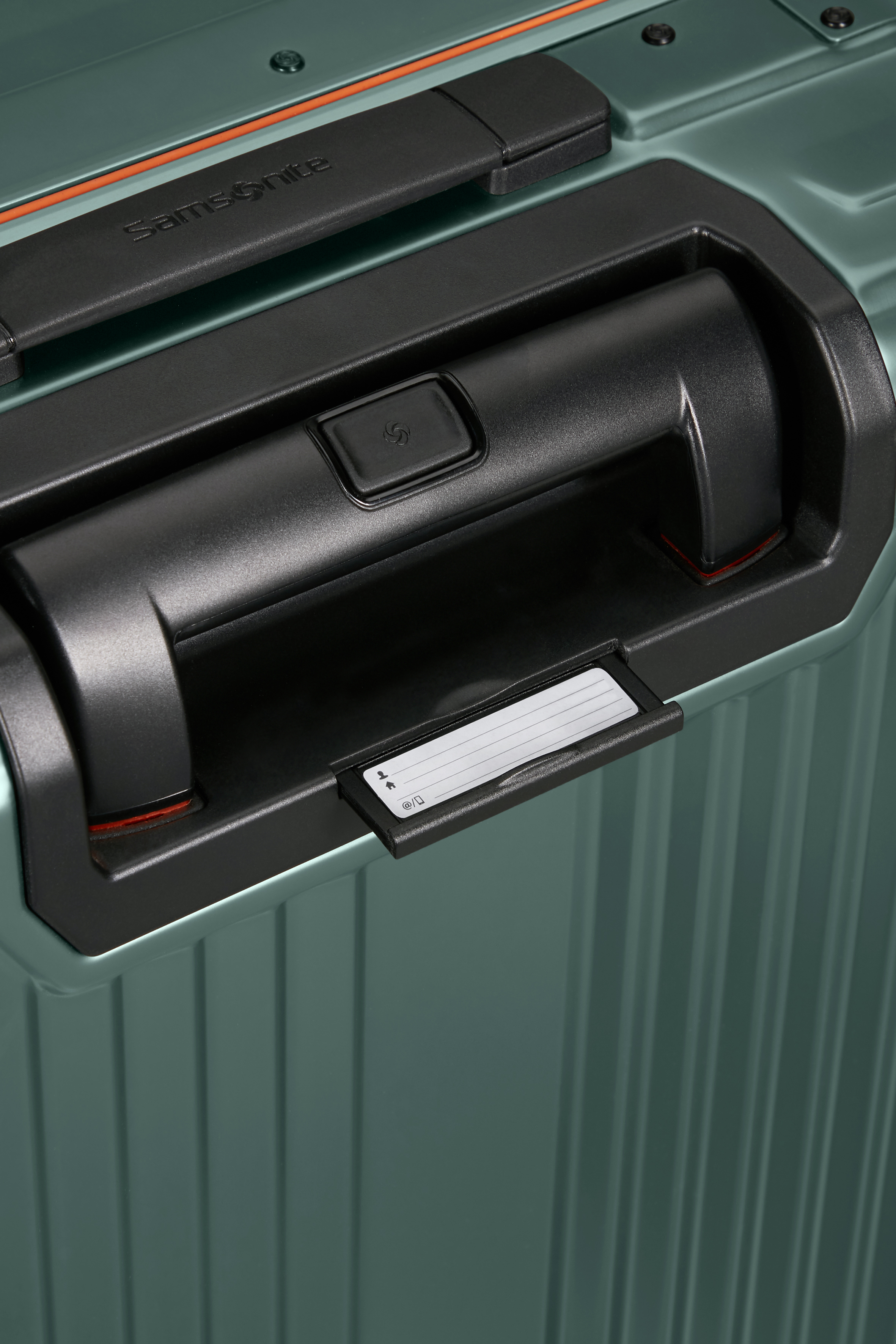 Samsonite Trolley Lite-Box Alu 55cm sage/orange