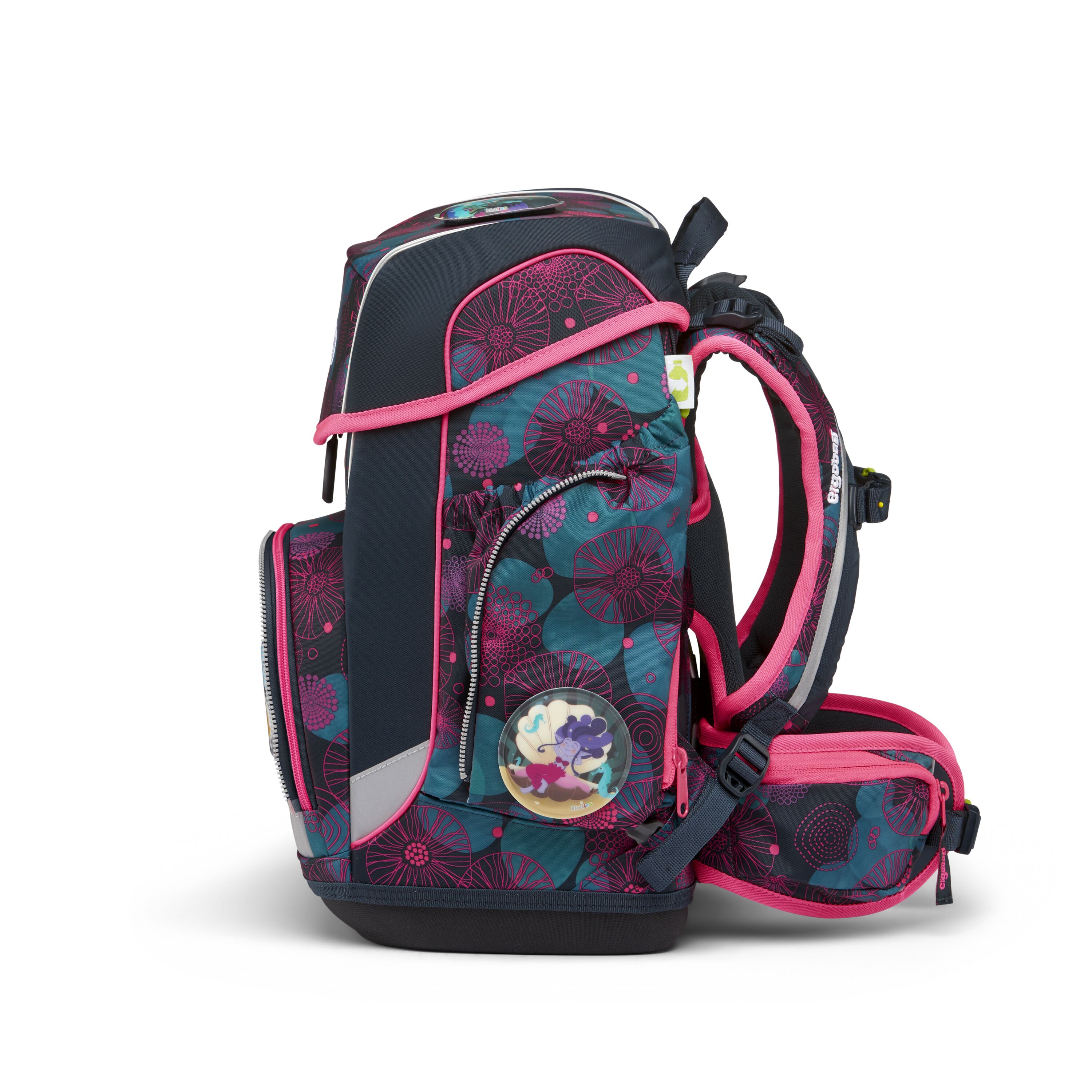 Ergobag Schulranzen-Set Cubo KorallBär 2024