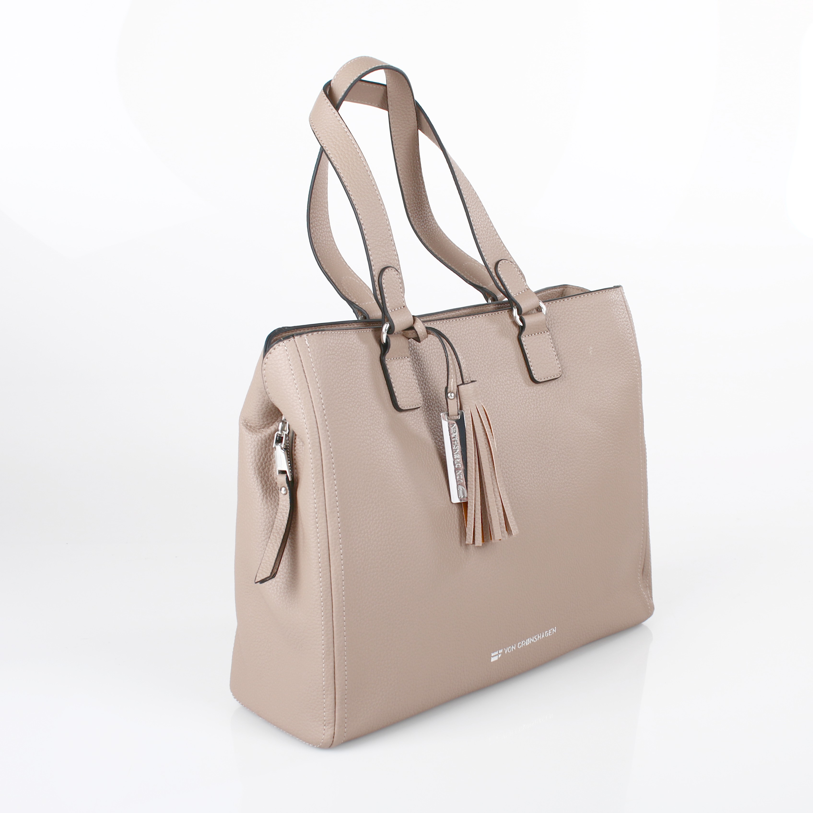 von Cronshagen Shopper + Laptoptasche Vatten Bolmen taupe