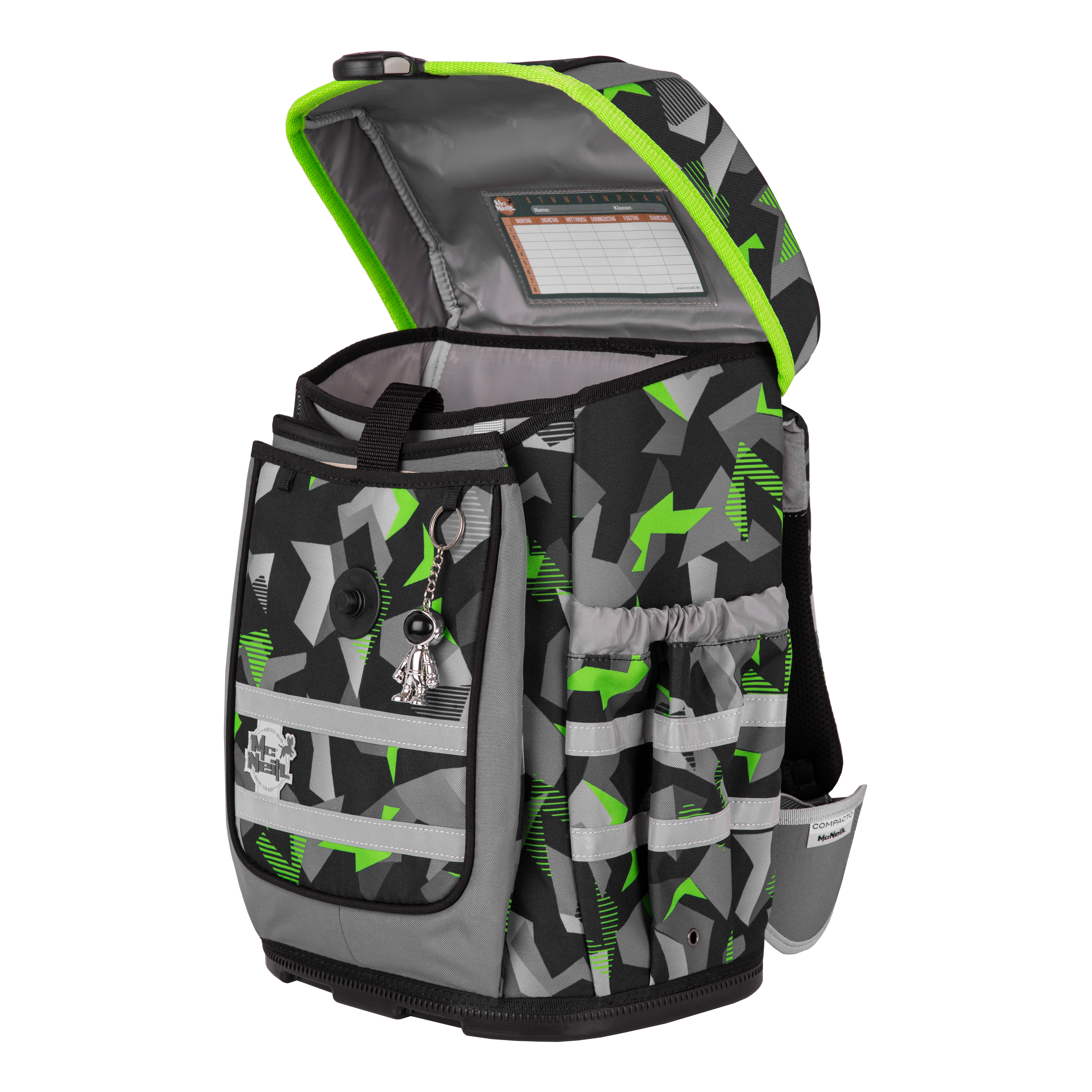 McNeill Schulranzen-Set Ergo Compacto TECHNO