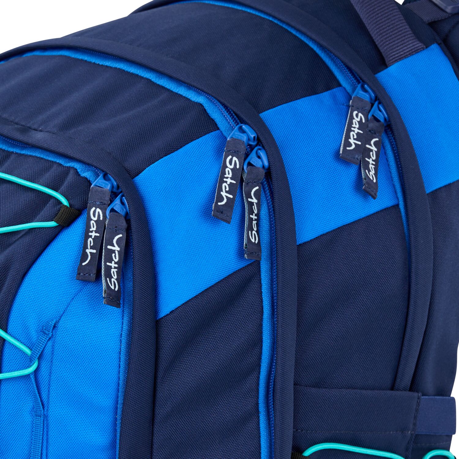 Satch Pack Schulrucksack Crossed Blue 2025