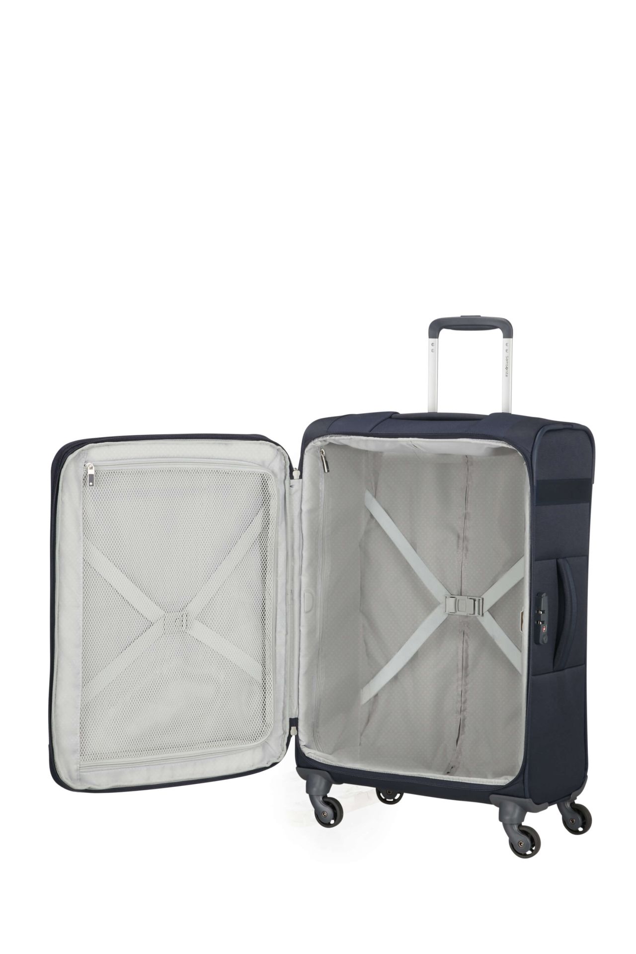 Samsonite 4-Rollen Trolley Citybeat 65cm navy