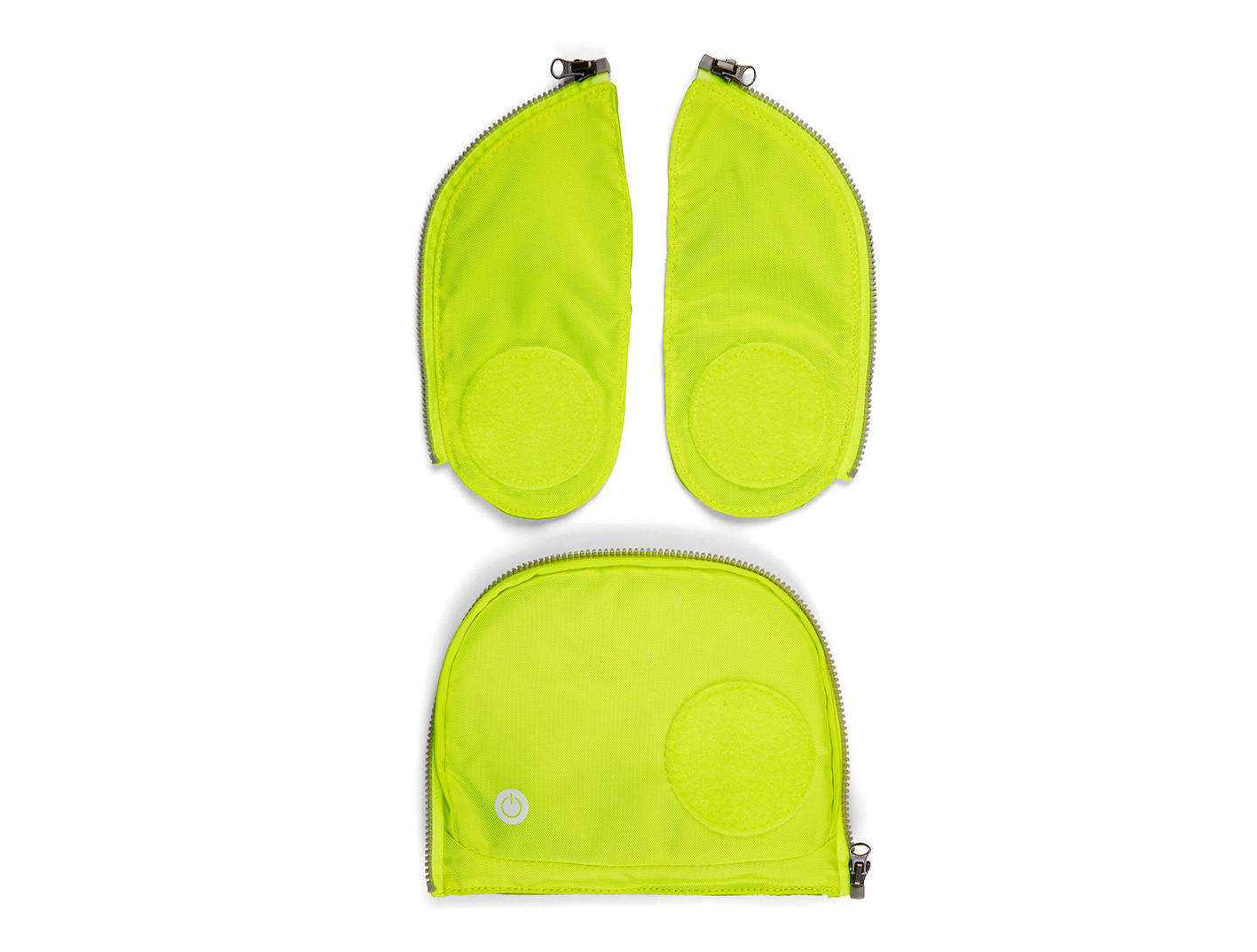 Ergobag Fluo LED Zip Set gelb