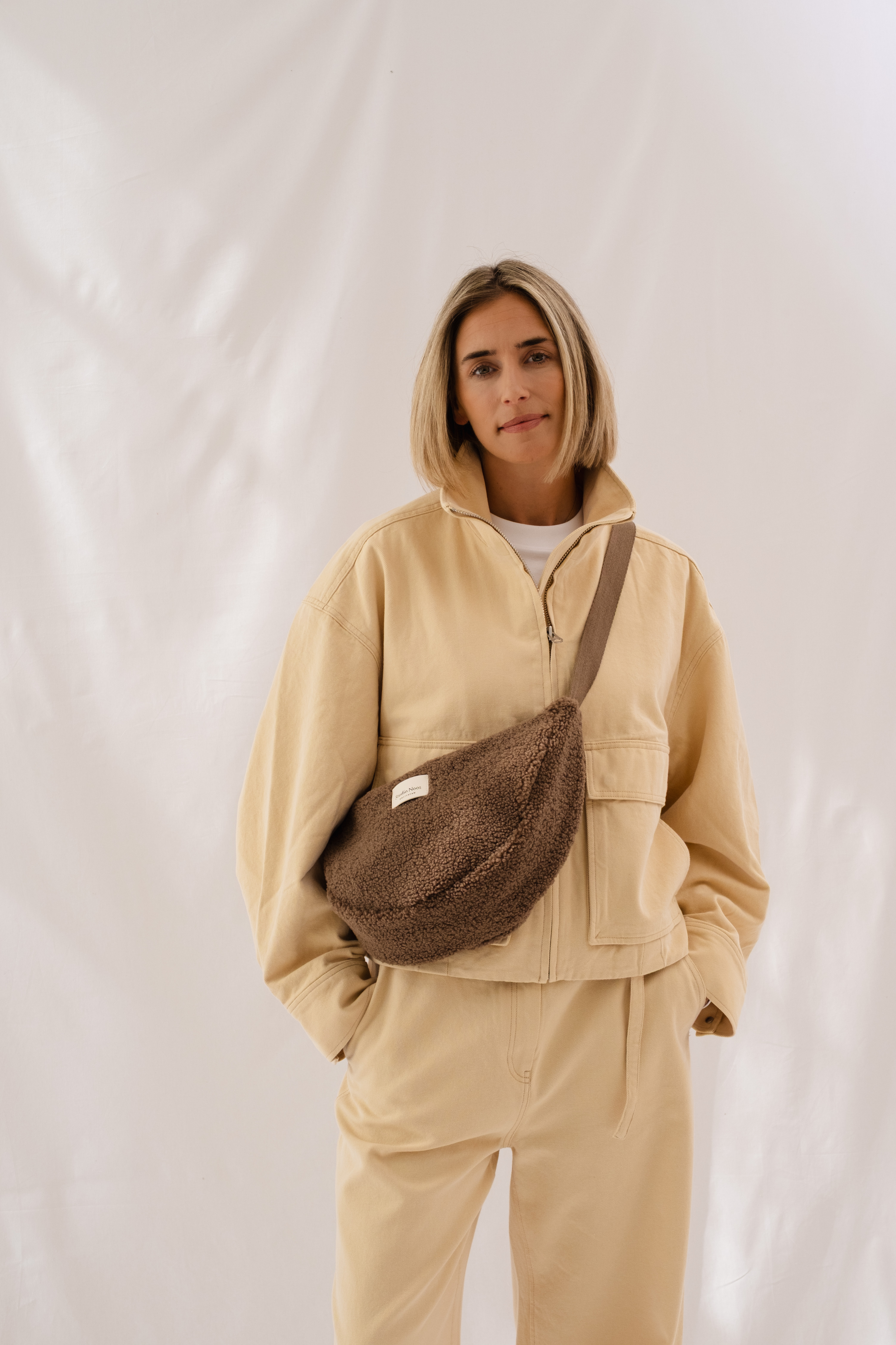 Studio Noos Teddy Adult Fanny Pack Brown 