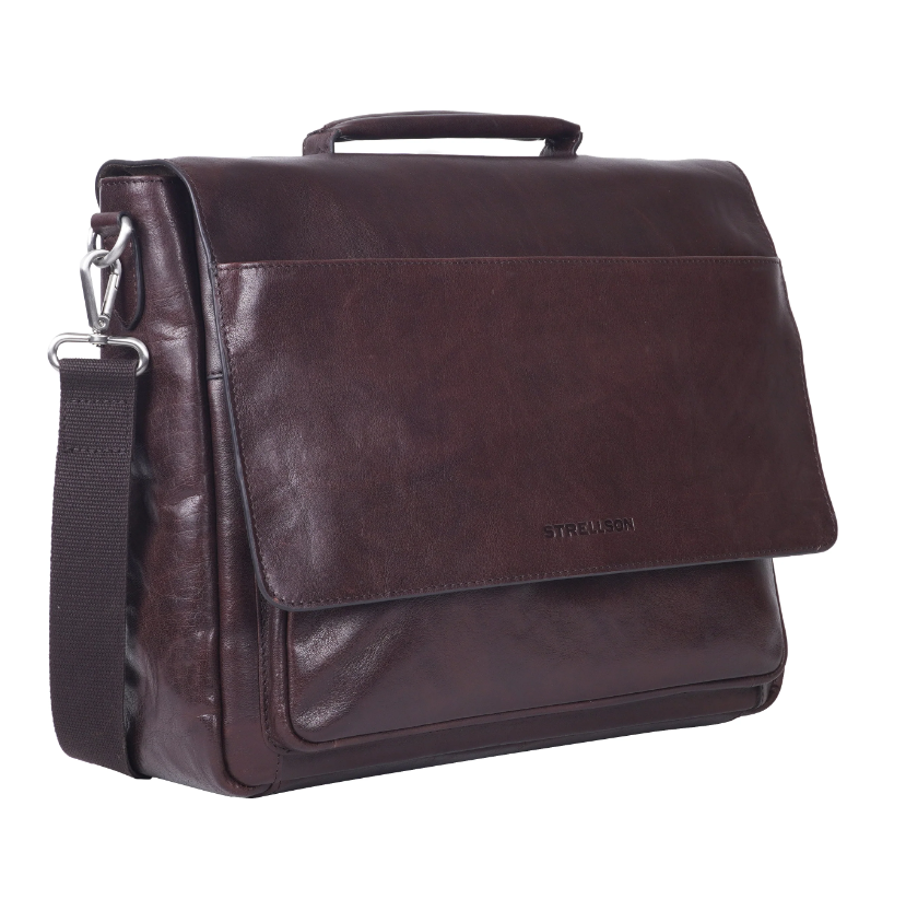Strellson Aktentasche Kenley Jim mhf dunkelbraun