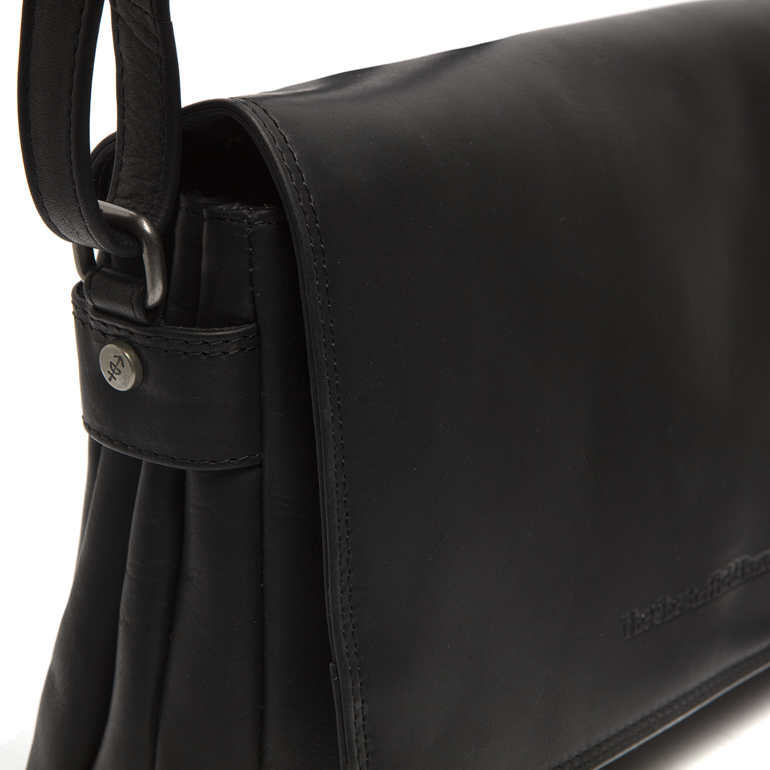 Chesterfield Leder Umhängetasche Reston schwarz