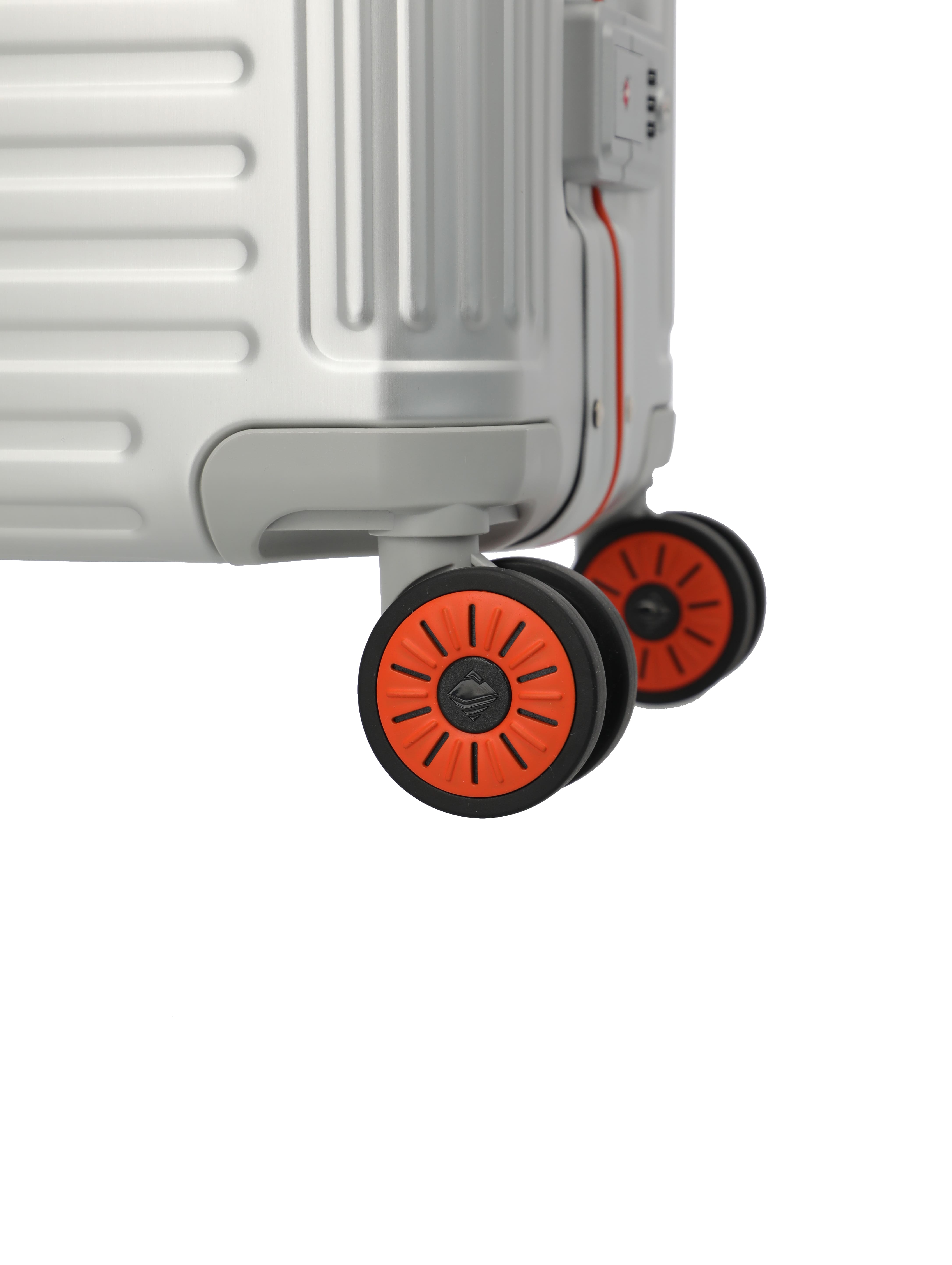 Travelite Trolley Next S 75 Jahre Edition silber-orange