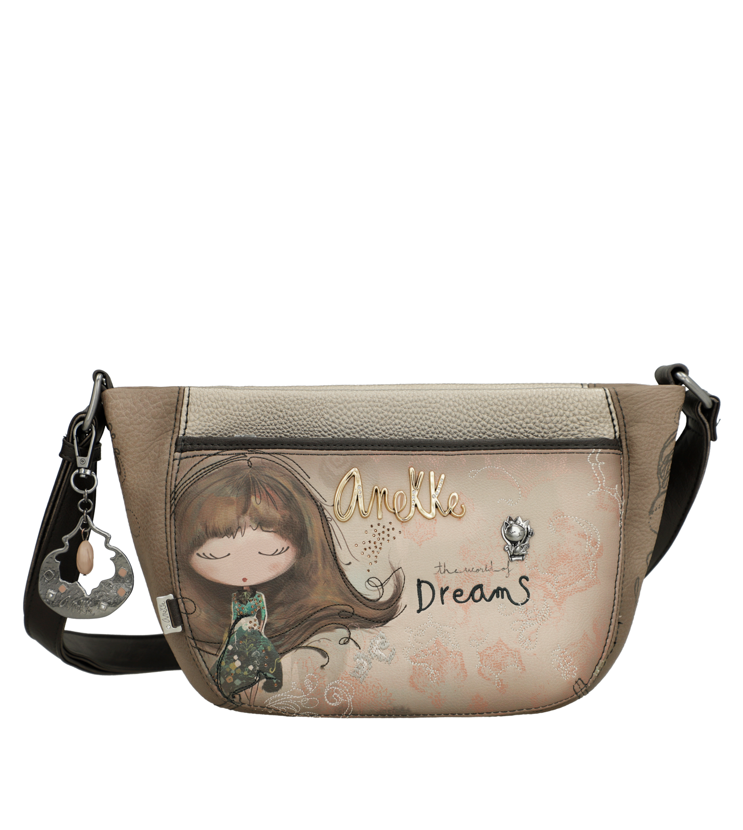 Anekke Umhängetasche oval Real 