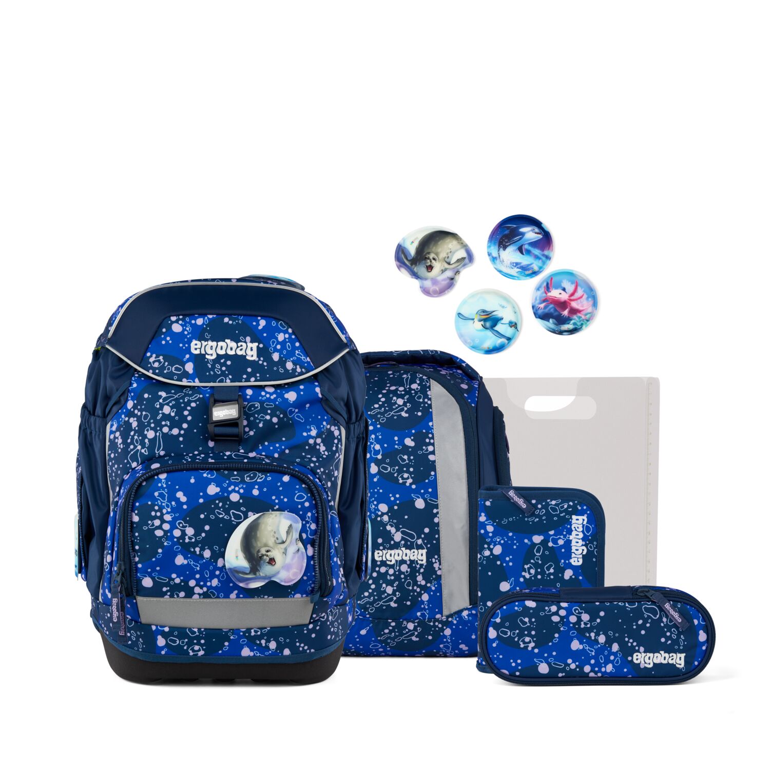 Ergobag Schulranzen-Set Pack Ozeanbärwohner 2026 Ergobag Schulranzen-Set Pack Ozeanbärwohner 2026