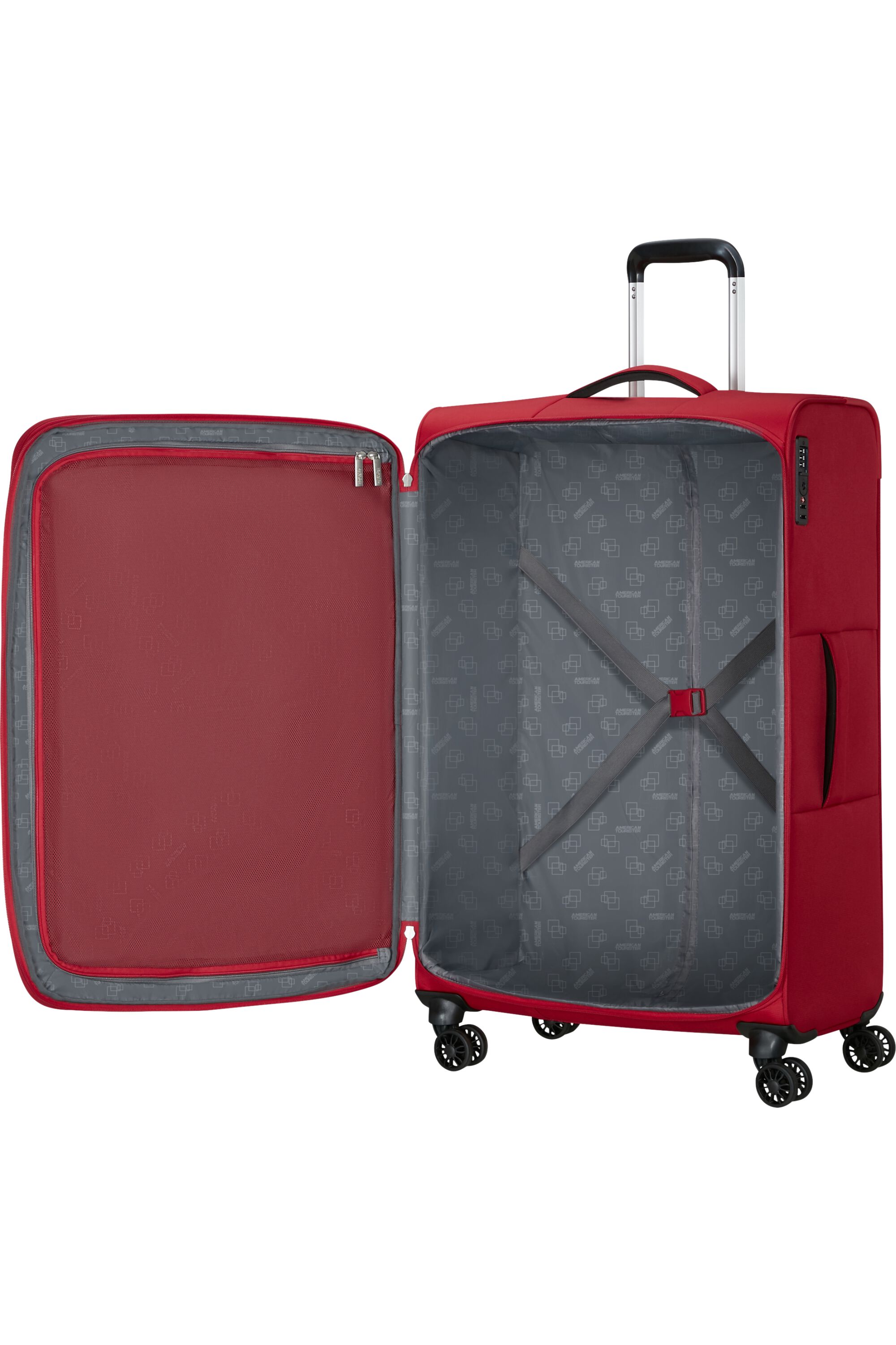 American Tourister Koffer Cloudrider 78cm astral red