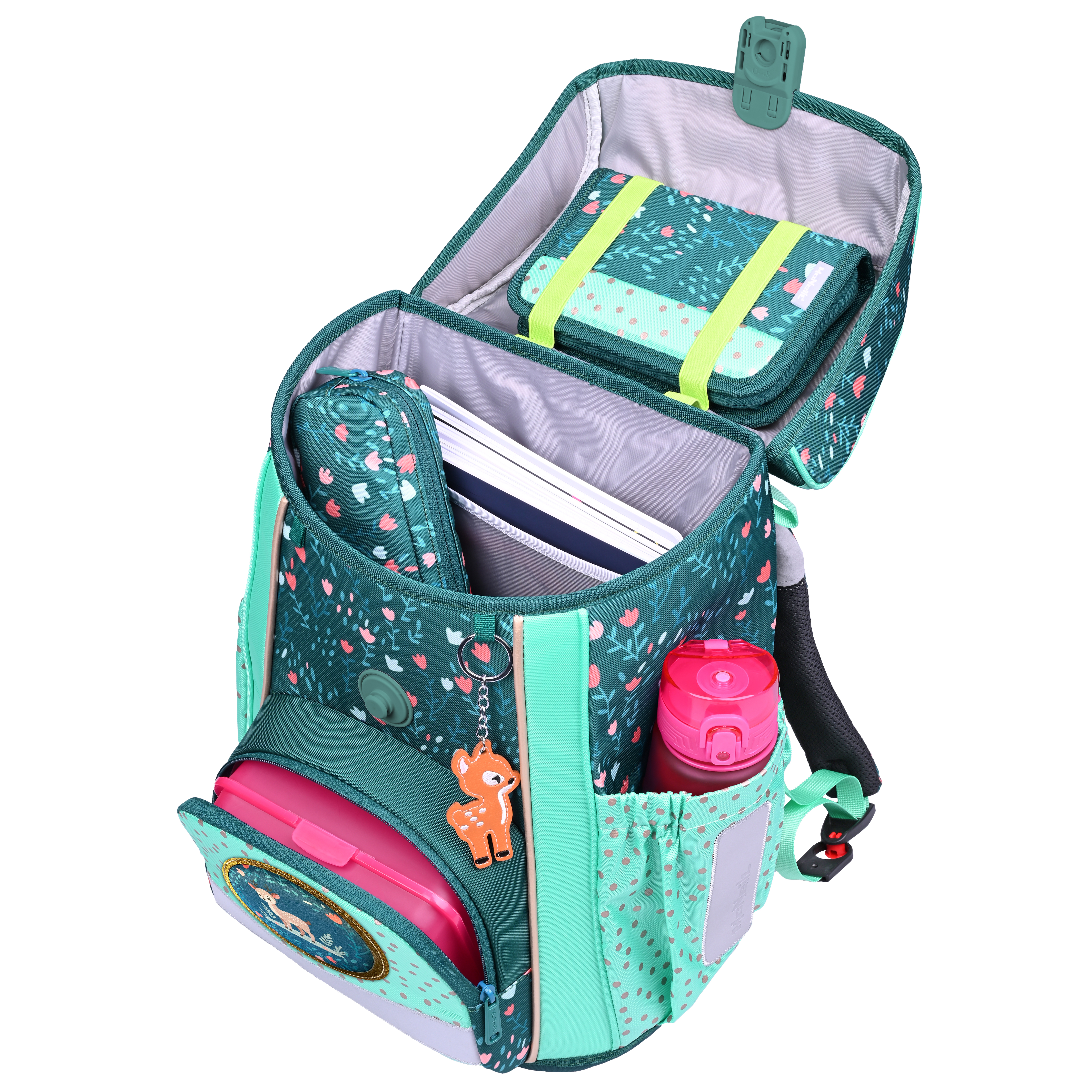 McNeill Schulranzen-Set Bravo Deary 9-teilig 