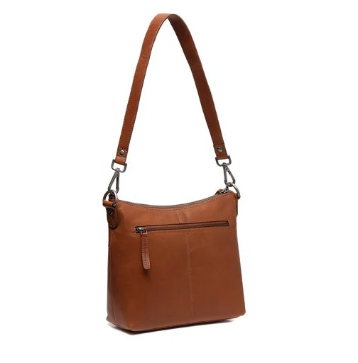 Chesterfield Leder Umhängetasche Ronda cognac 