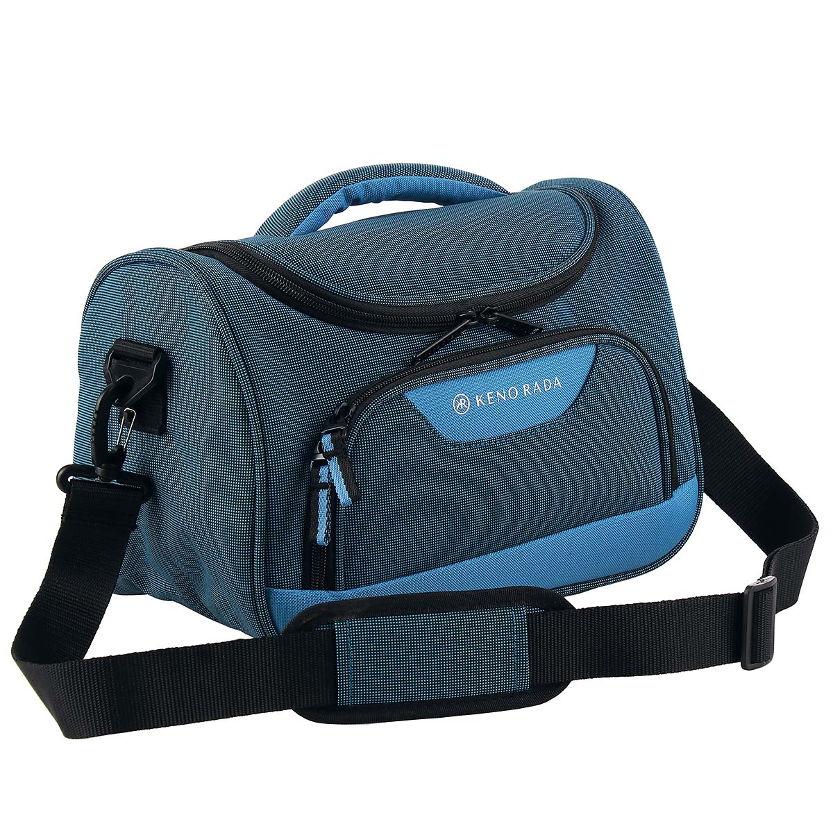 Beauty Case Kempa – Borsa Da Pallamano Nera Con Gancio Appendiabiti, Scomparto In Rete, Ricamata, Versatile