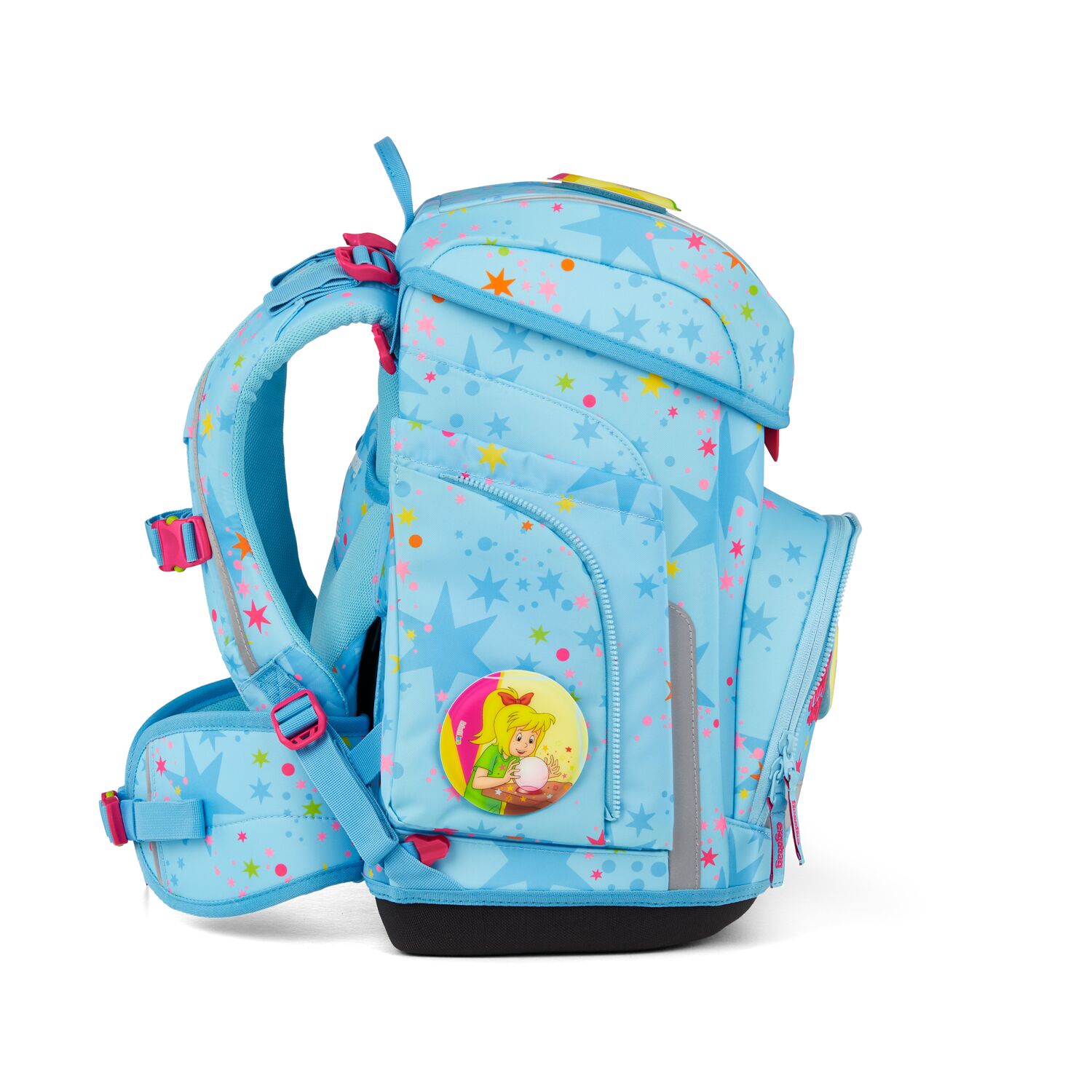 Ergobag Schulranzen-Set Cubo Bärhext 2026 (Bibi Blocksberg)