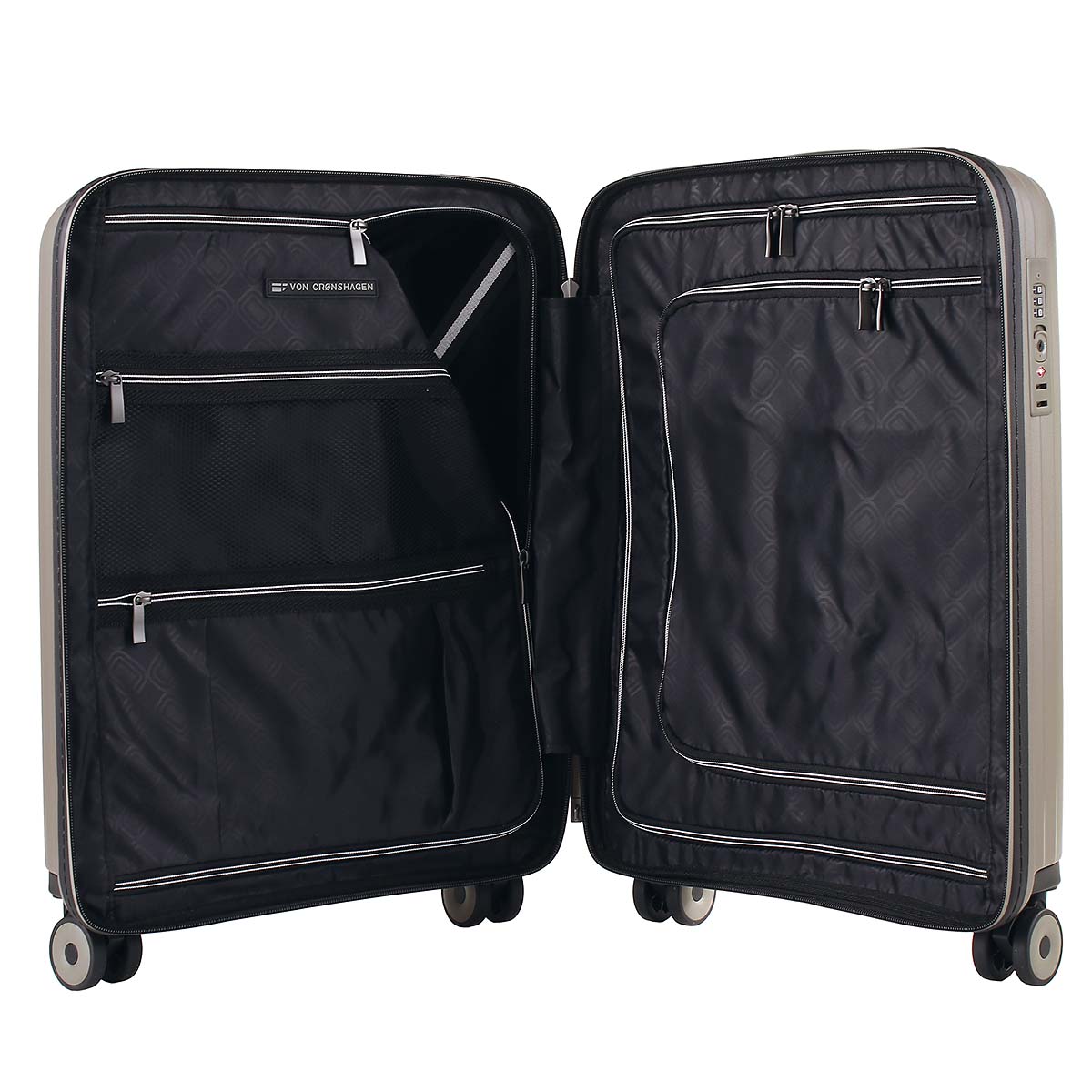 Von Crønshagen Trolley Mogens champagner 77cm