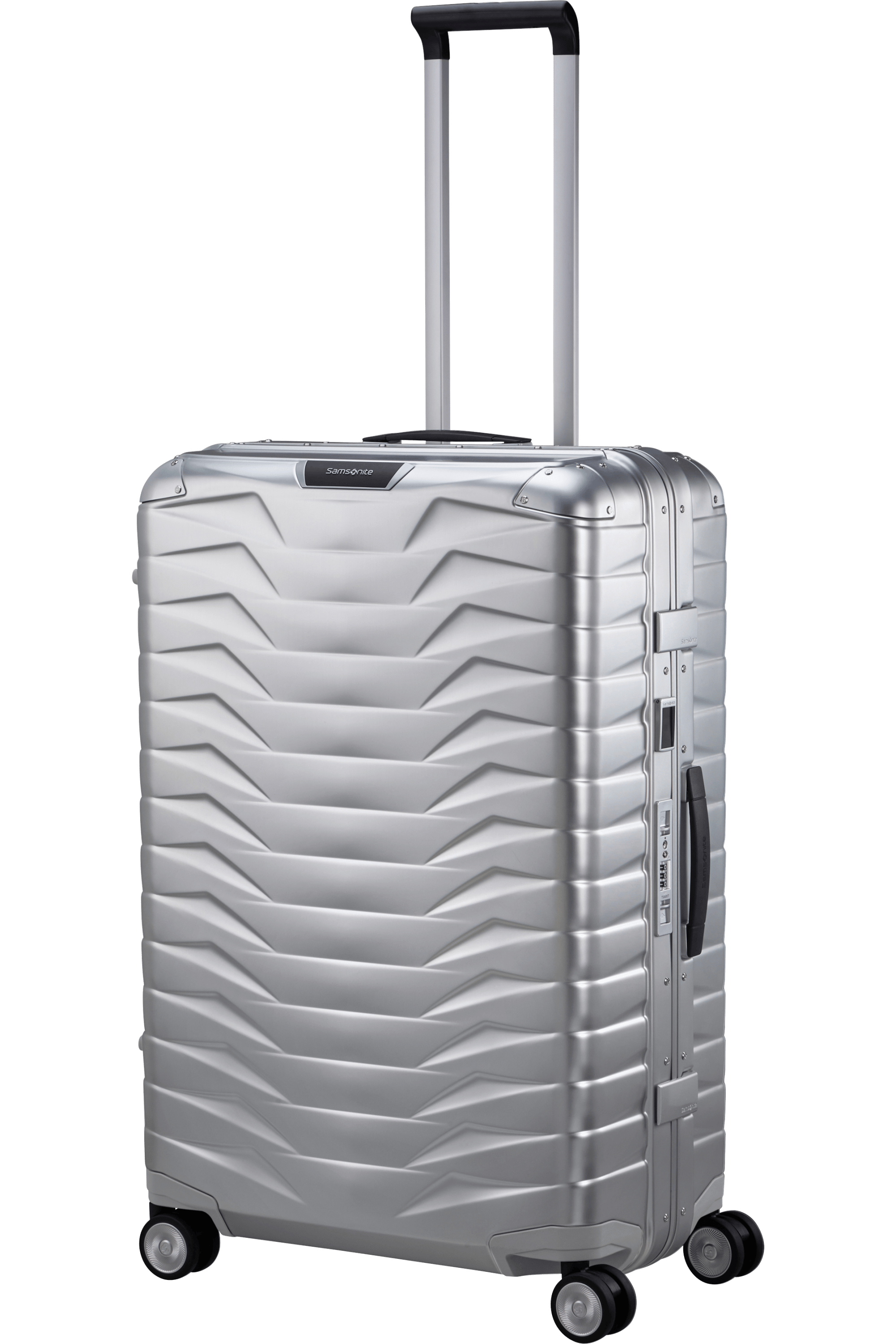 Samsonite Koffer Proxis Alu 76cm silber