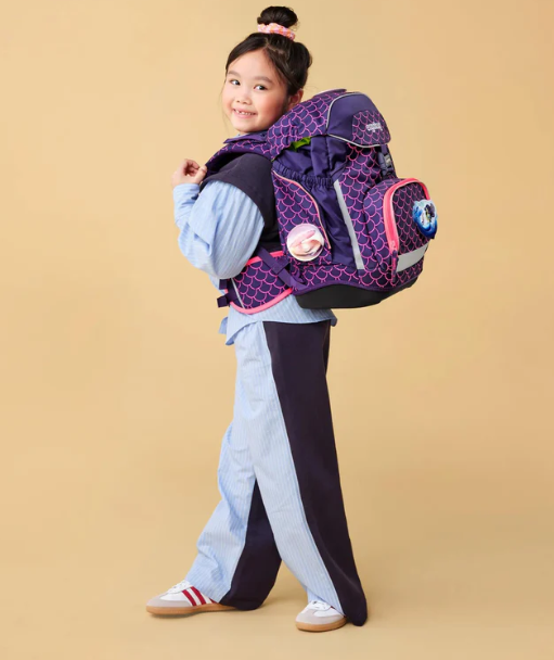 Ergobag Schulranzen-Set Pack Perlentauchbär