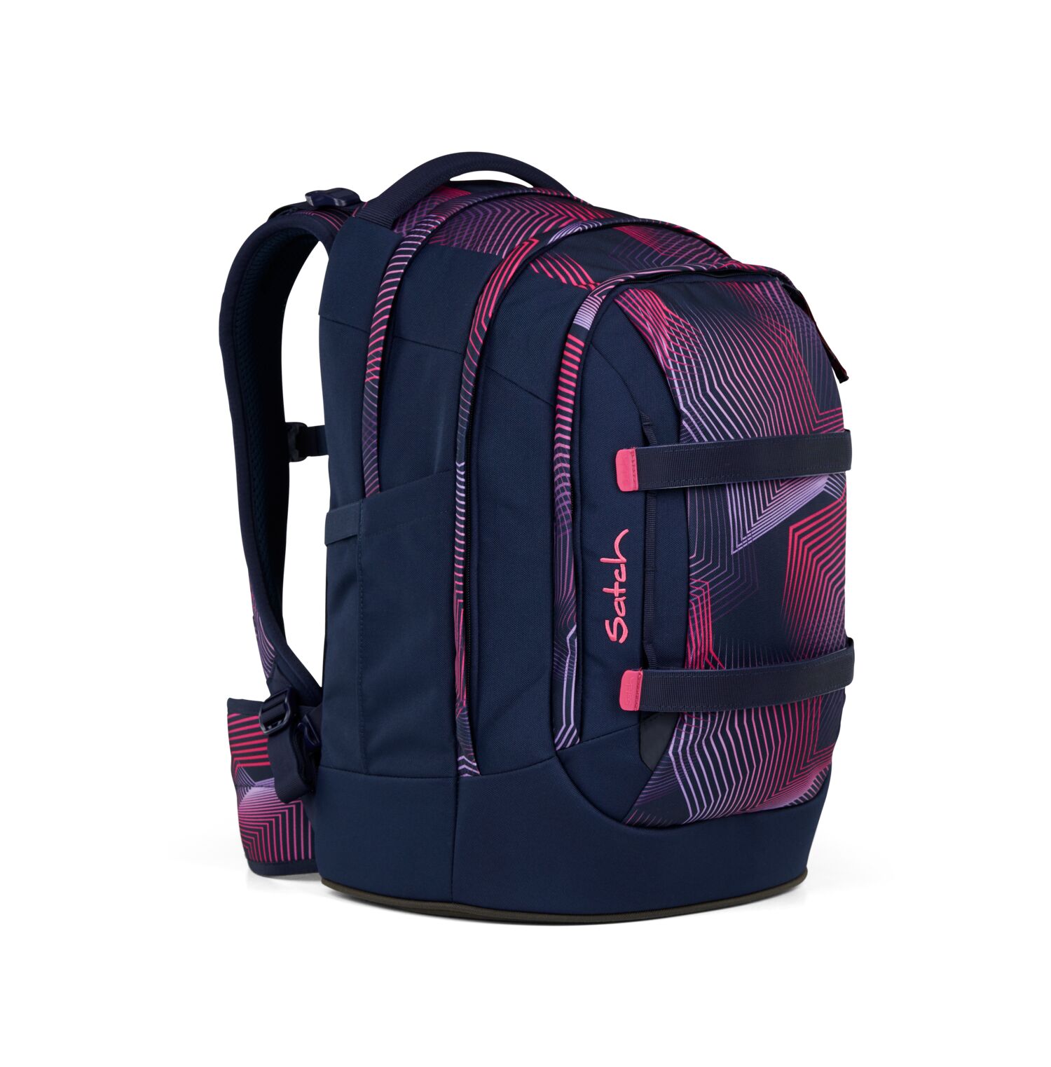 Satch Pack Schulrucksack Seismic Pink 2025