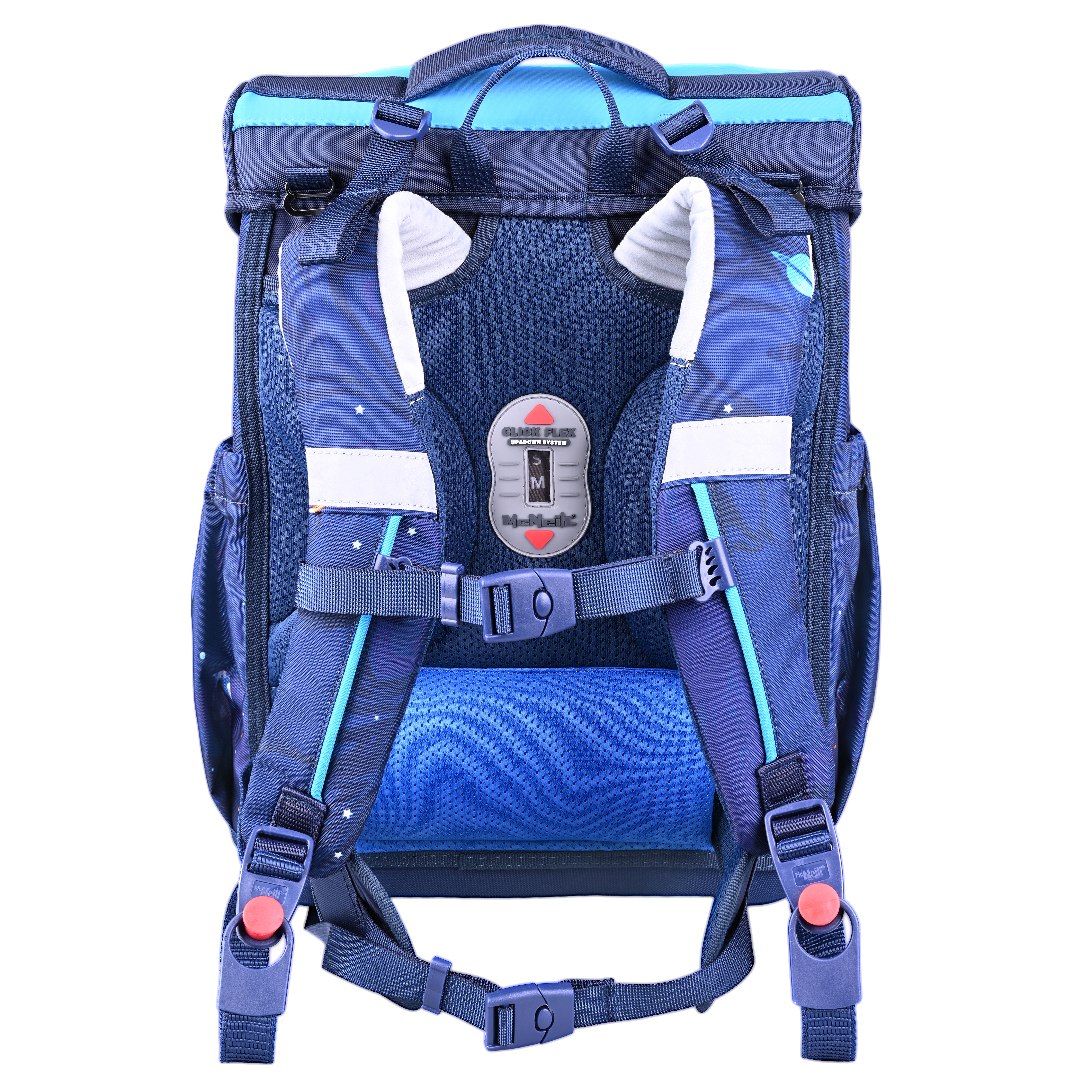 McNeill Schulranzen-Set Bravo Space 9-teilig