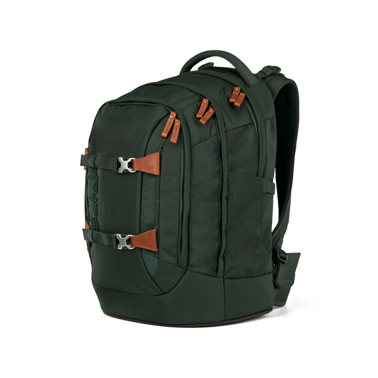 Satch Pack Schulrucksack Nordic Forest Green 2025