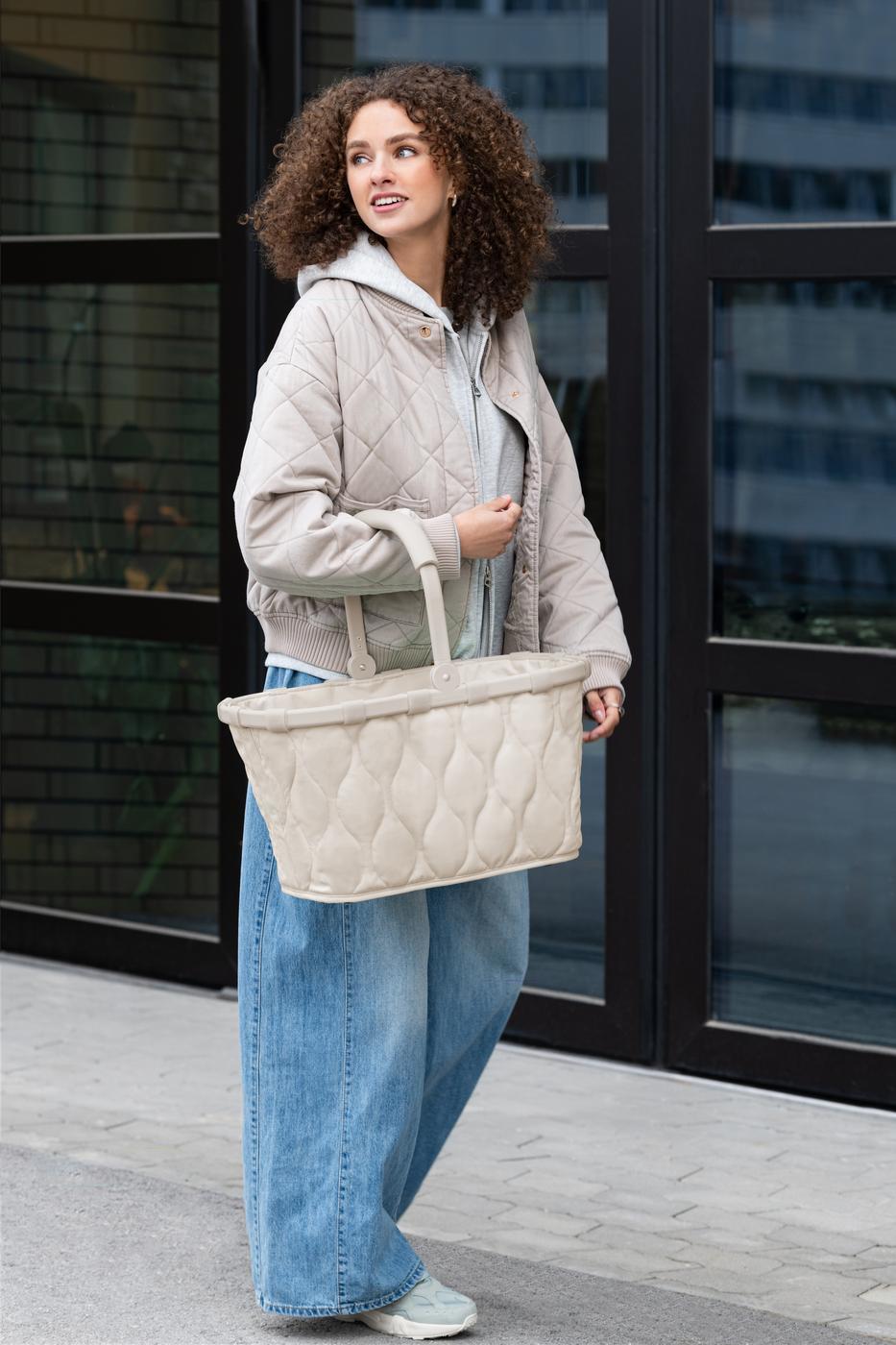 Reisenthel Einkaufskorb Carrybag Puffer Stone