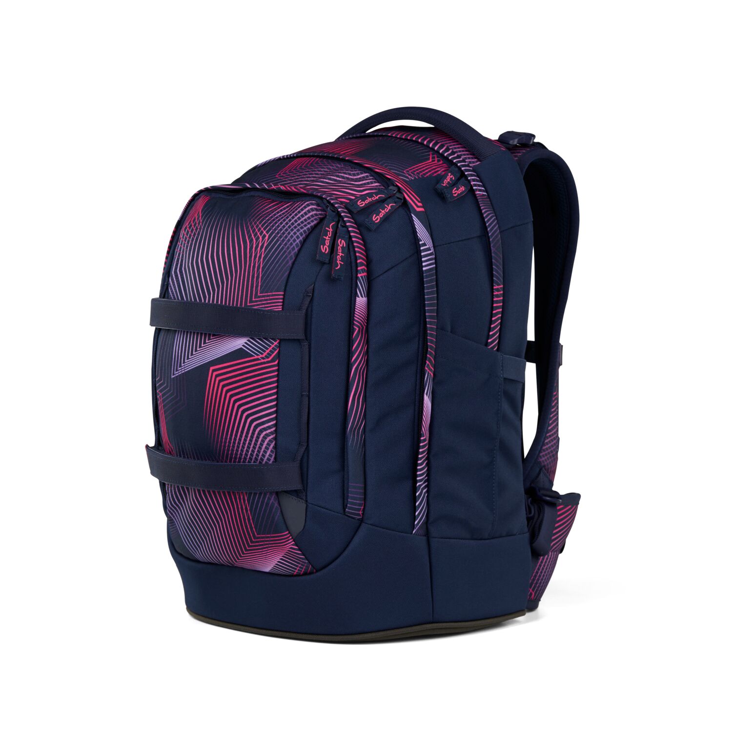 Satch Pack Schulrucksack Seismic Pink 2025