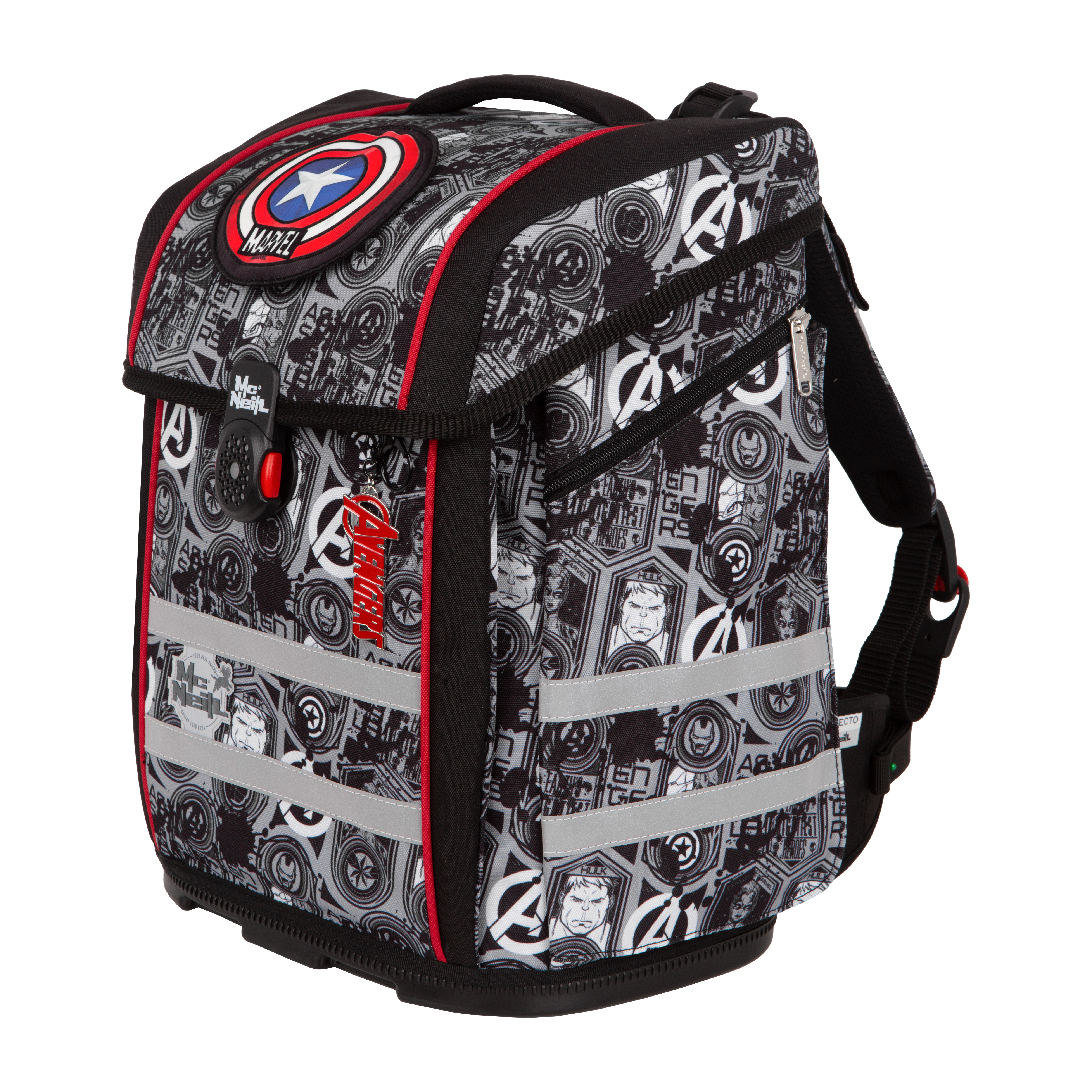 McNeill Schulranzen-Set Ergo Perfecto DISNEY AVENGERS