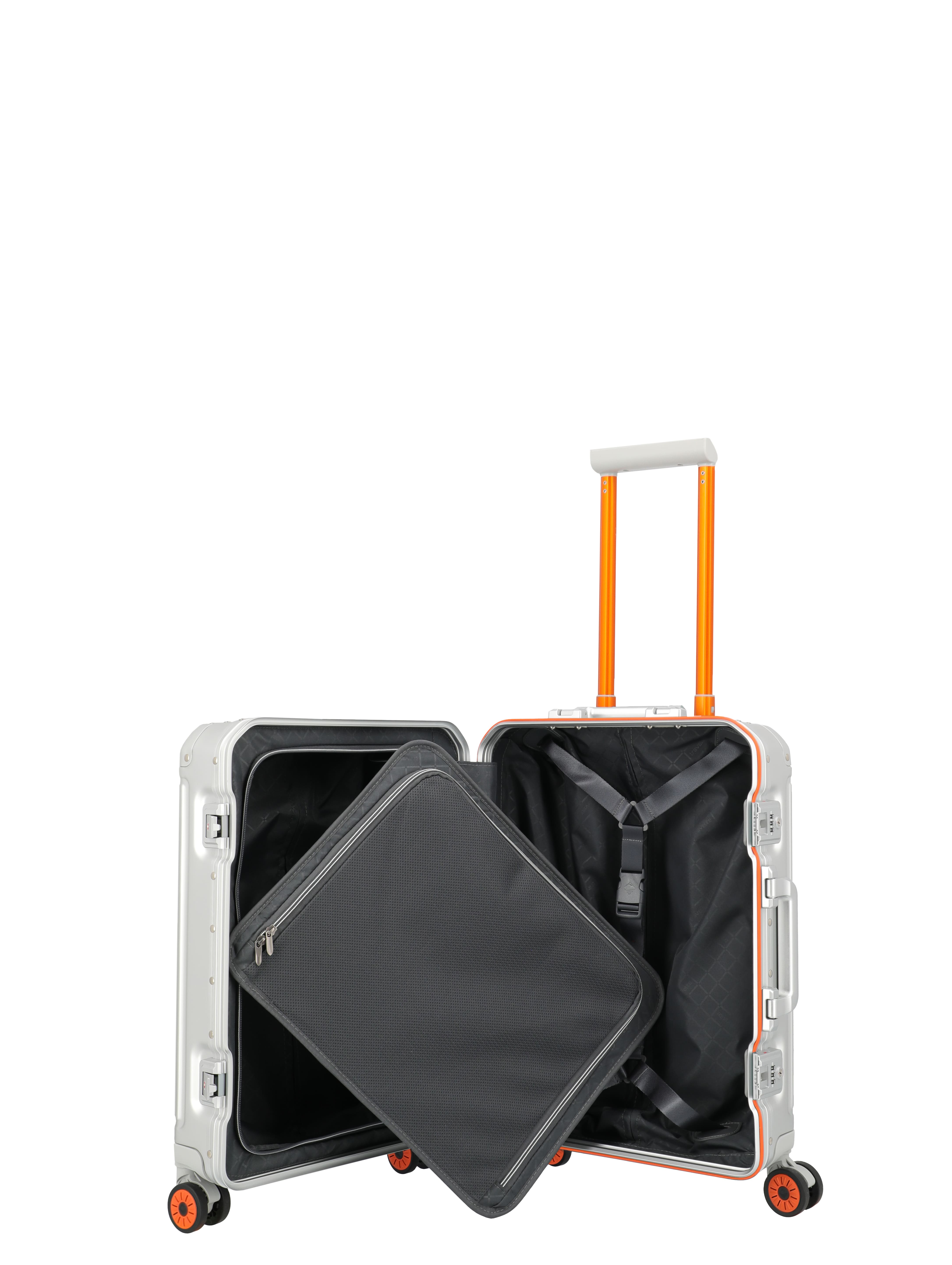 Travelite Trolley Next S 75 Jahre Edition silber-orange